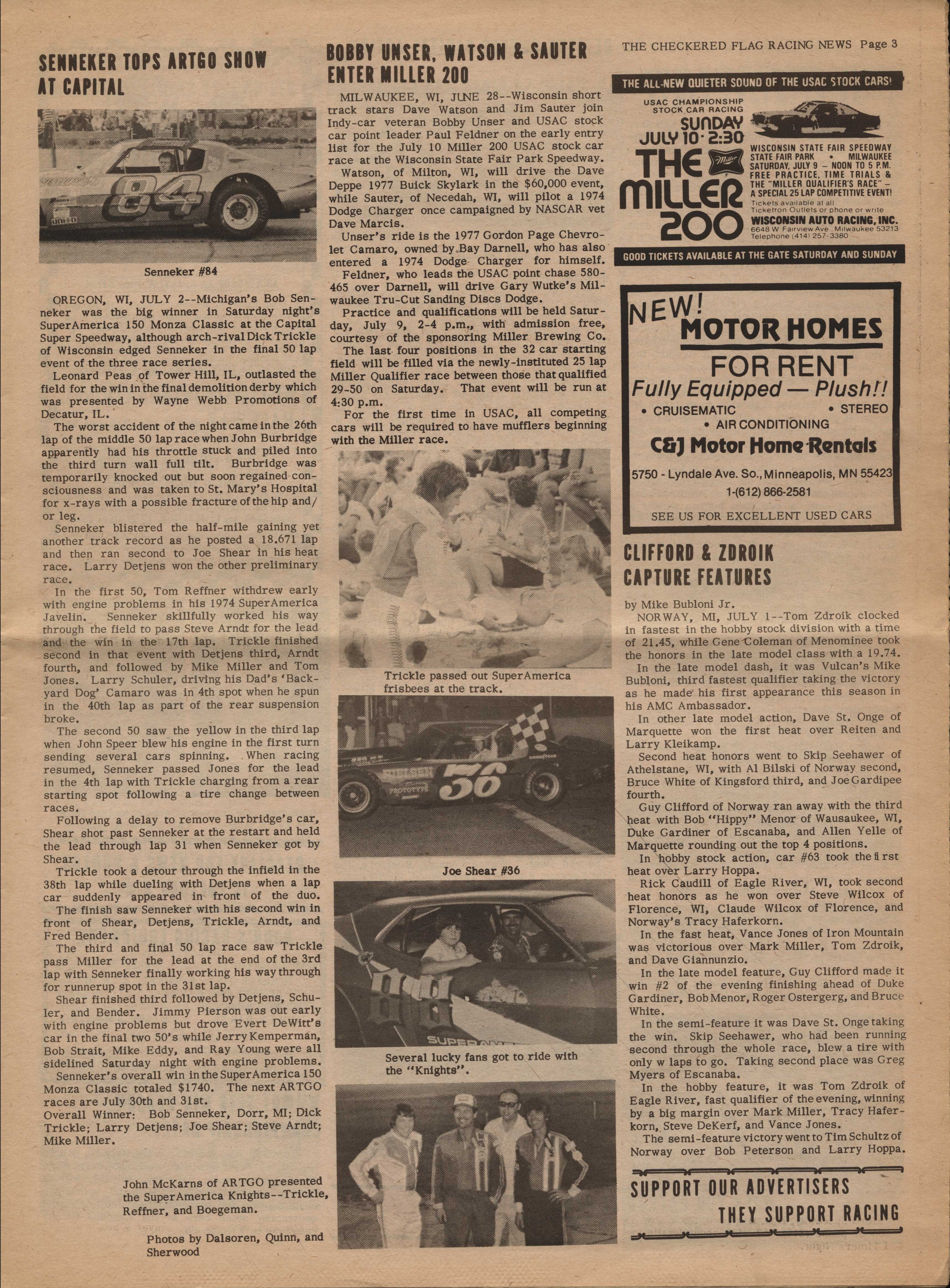 The Checkered Flag Racing News Page 3