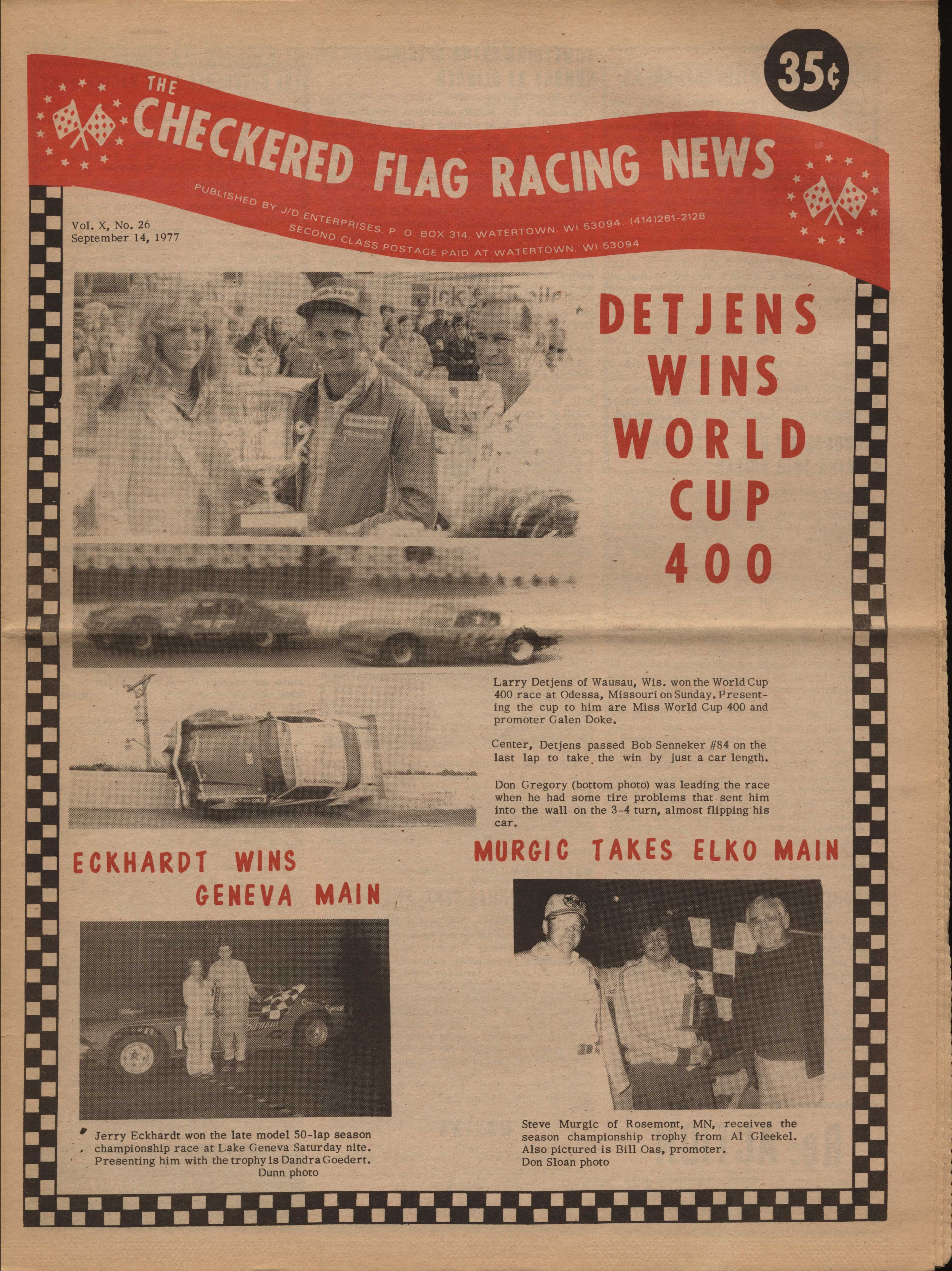 Page 1 • Front Cover