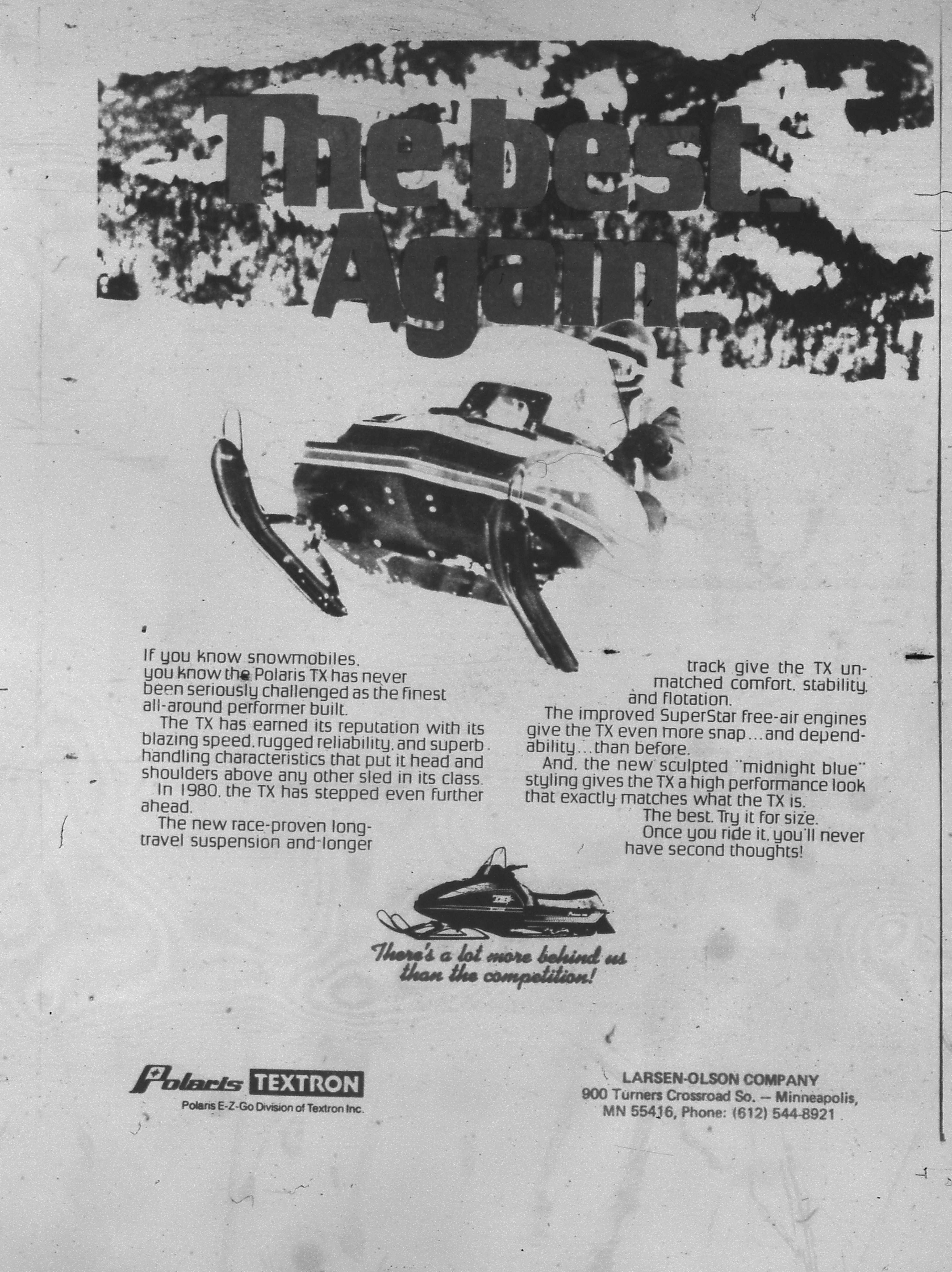 Checkered Flag Racing News back cover