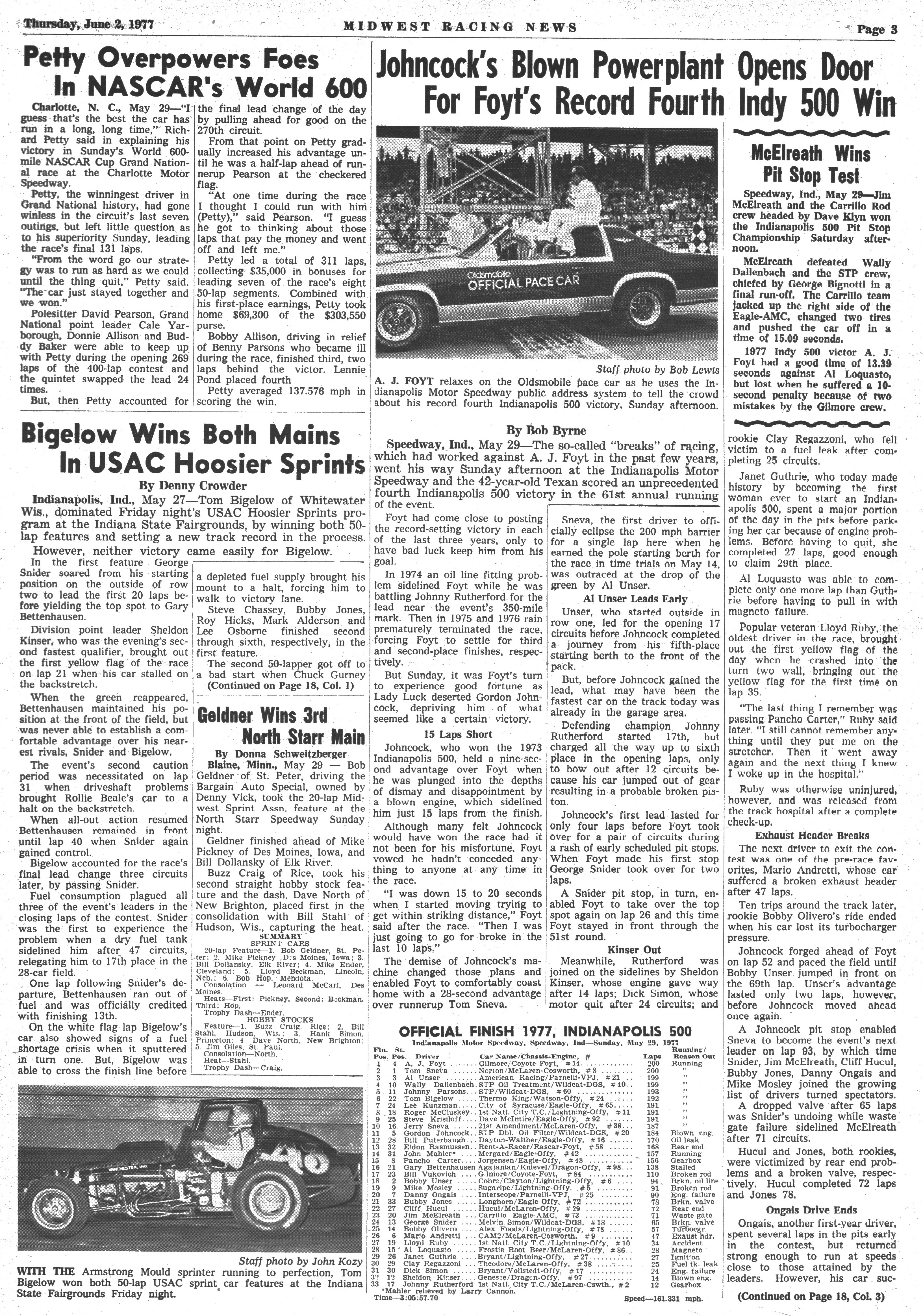 Midwest Racing News Page 3