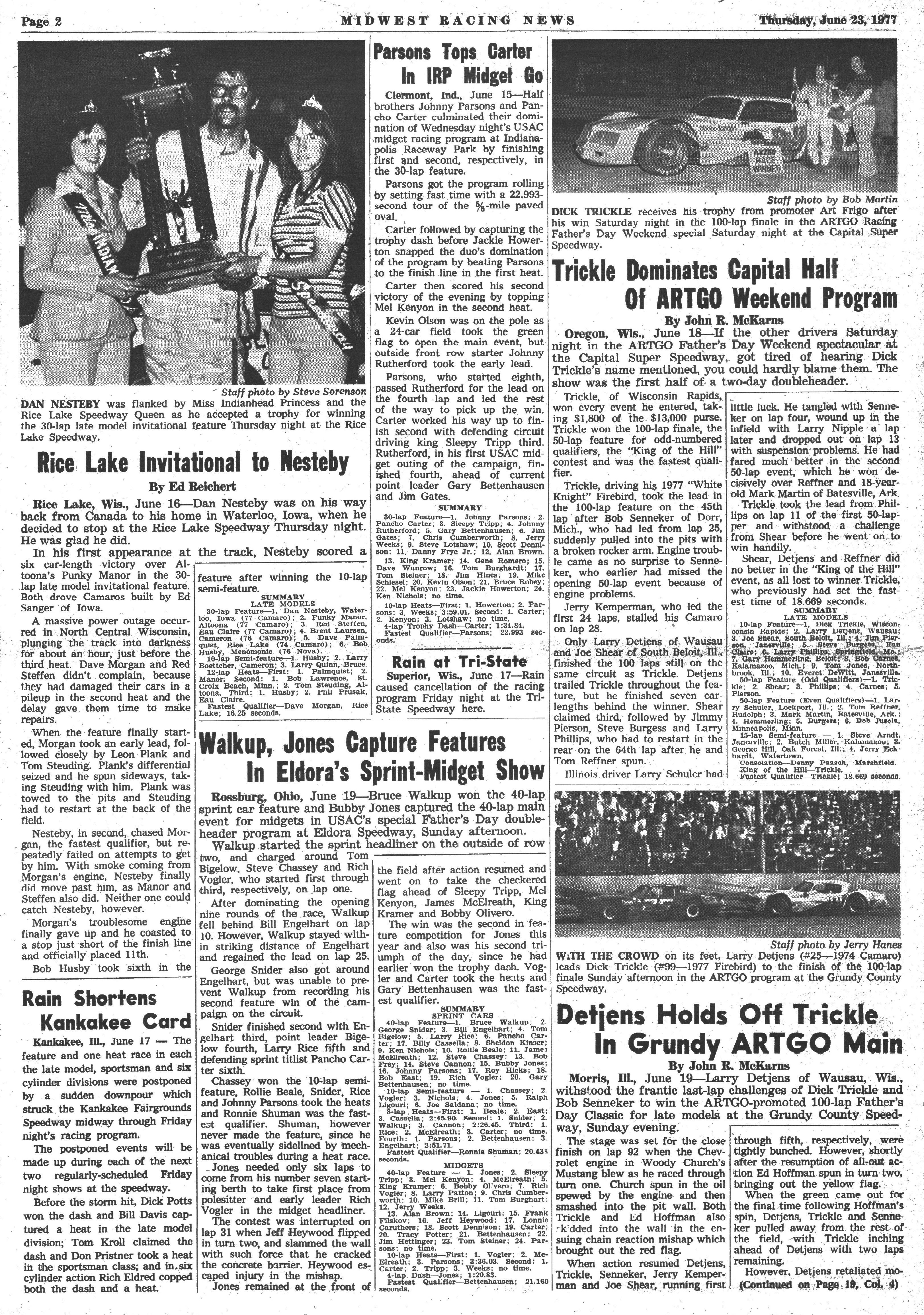 Midwest Racing News Page 2