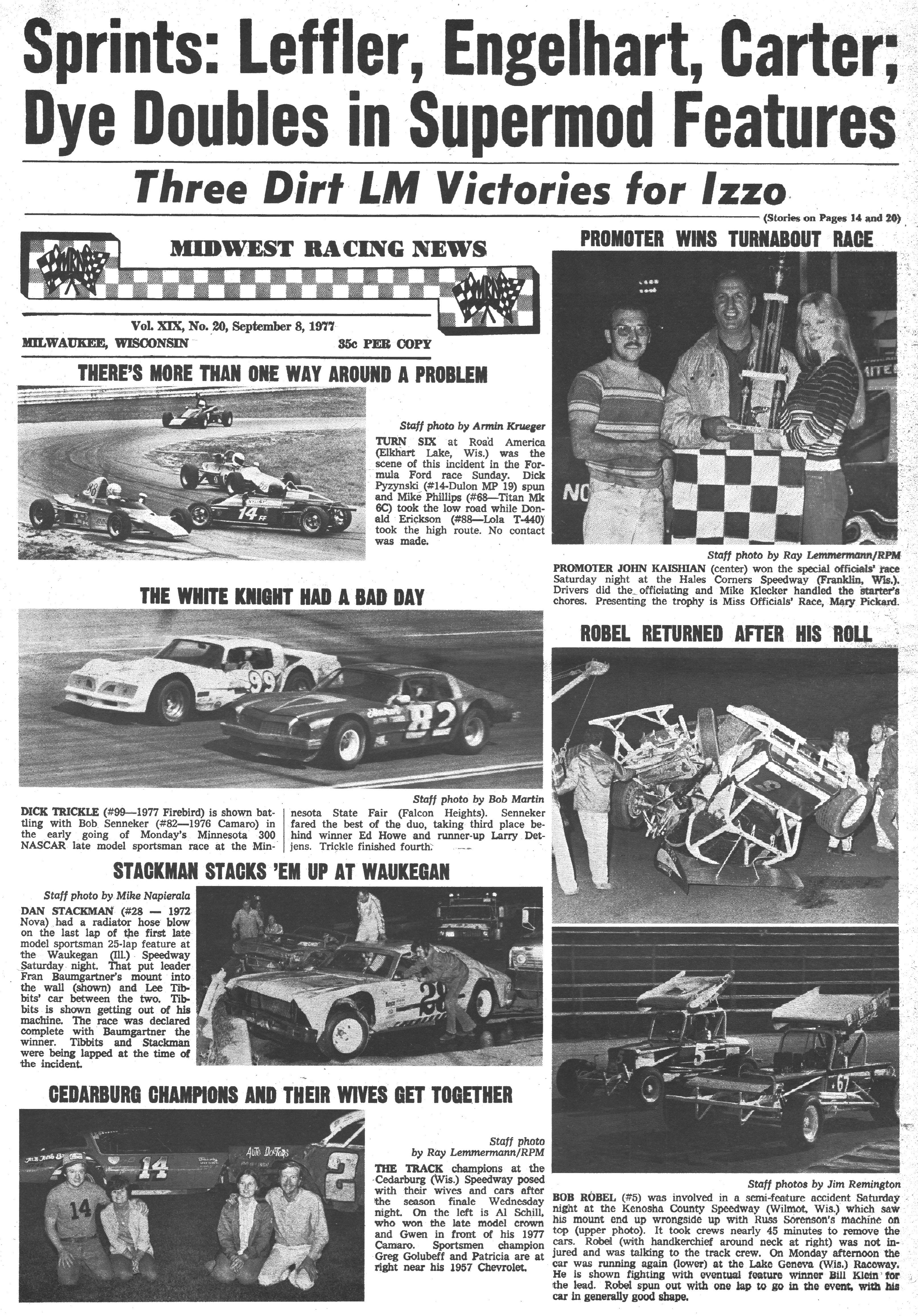 Midwest Racing News back cover