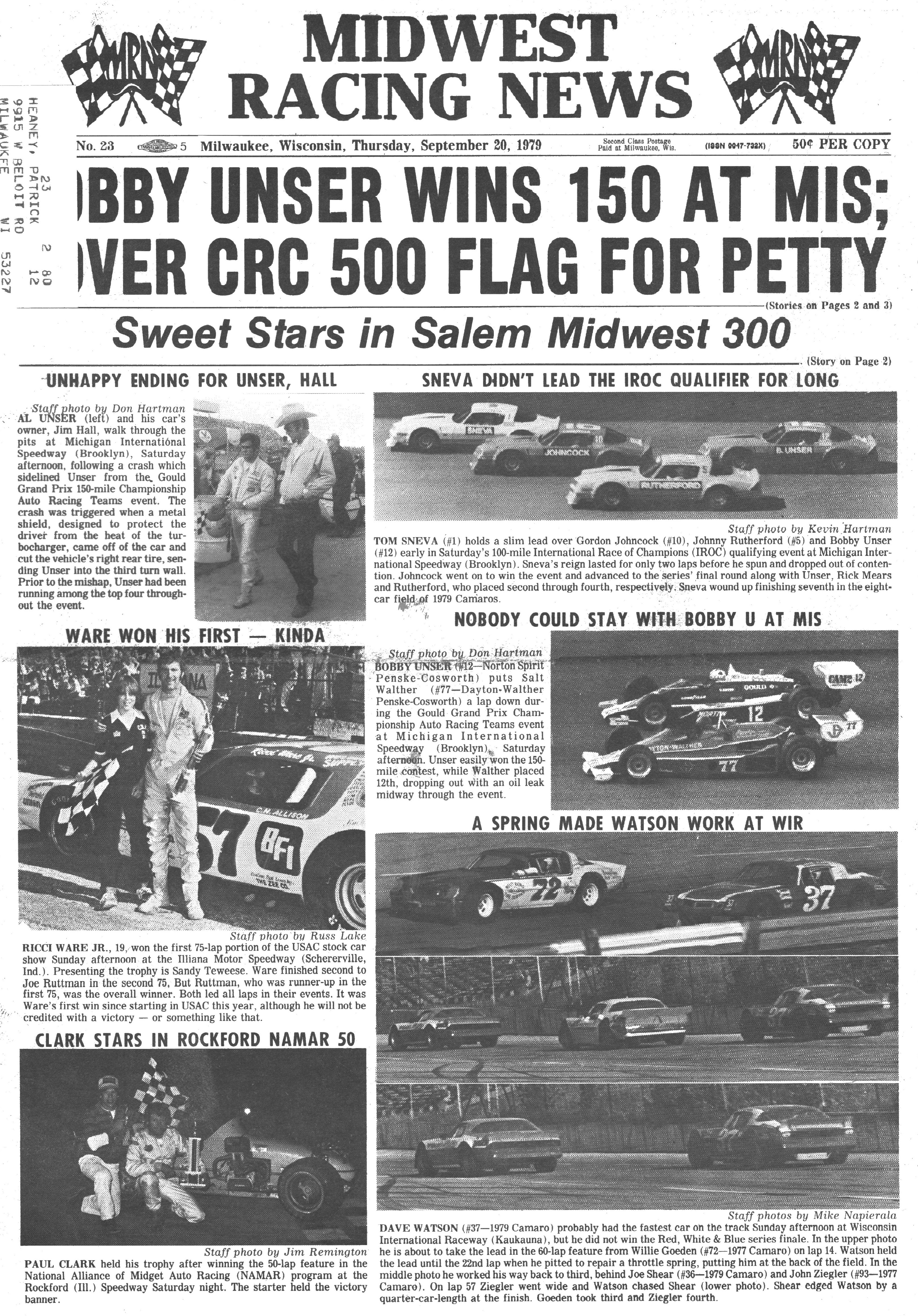 Page 1 • Front Cover