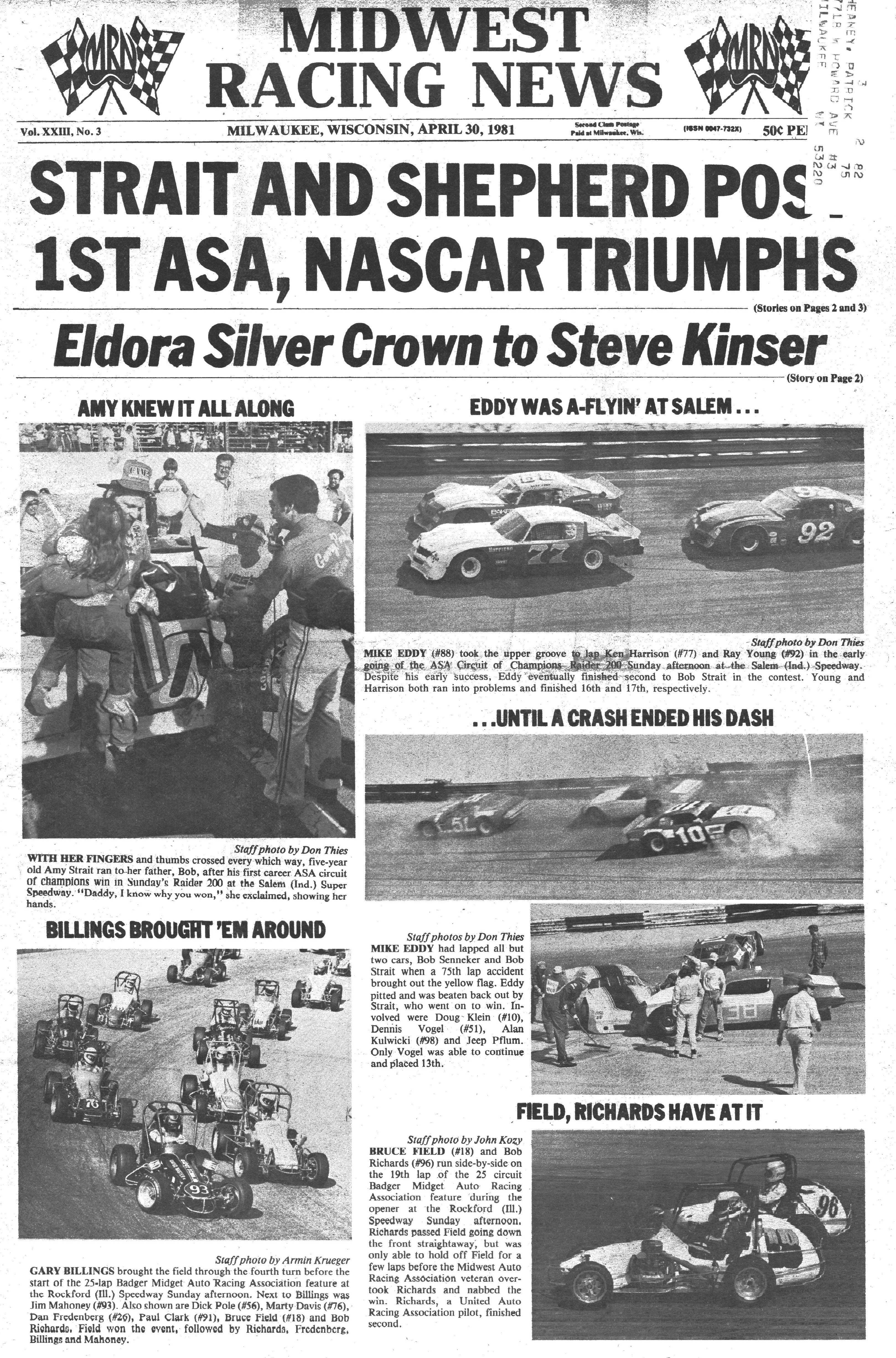Page 1 • Front Cover