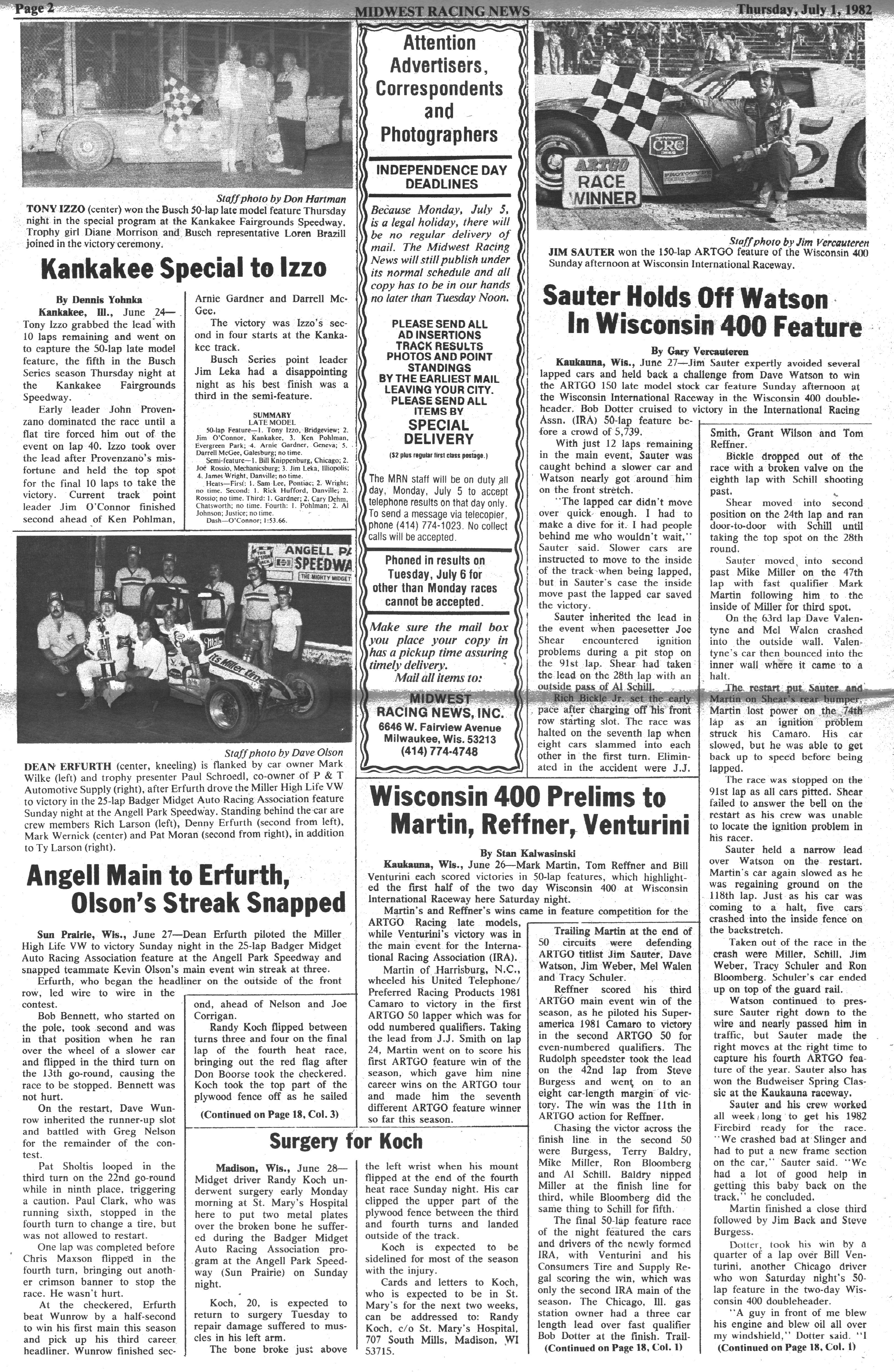 Midwest Racing News Page 2