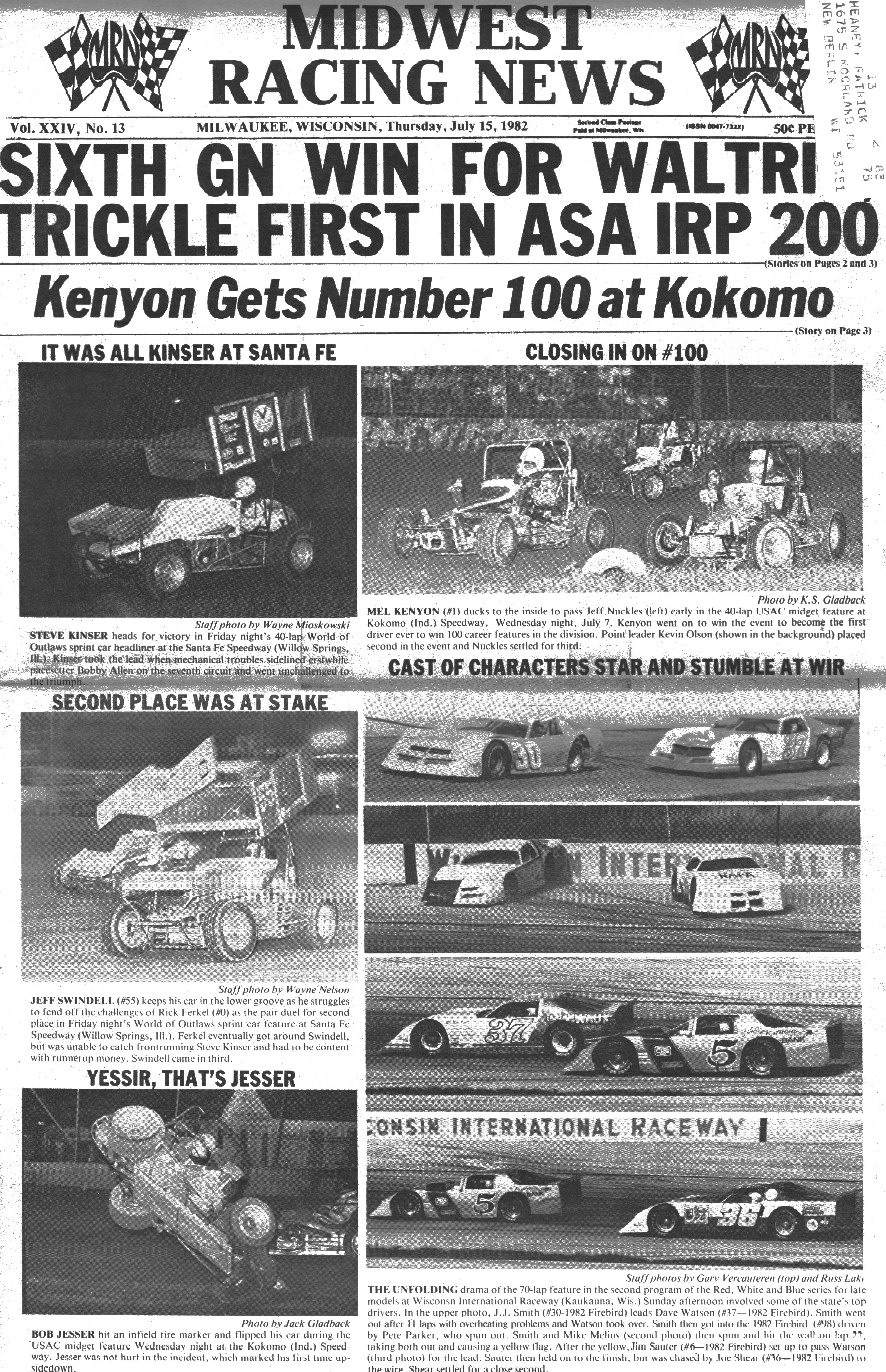 Page 1 • Front Cover