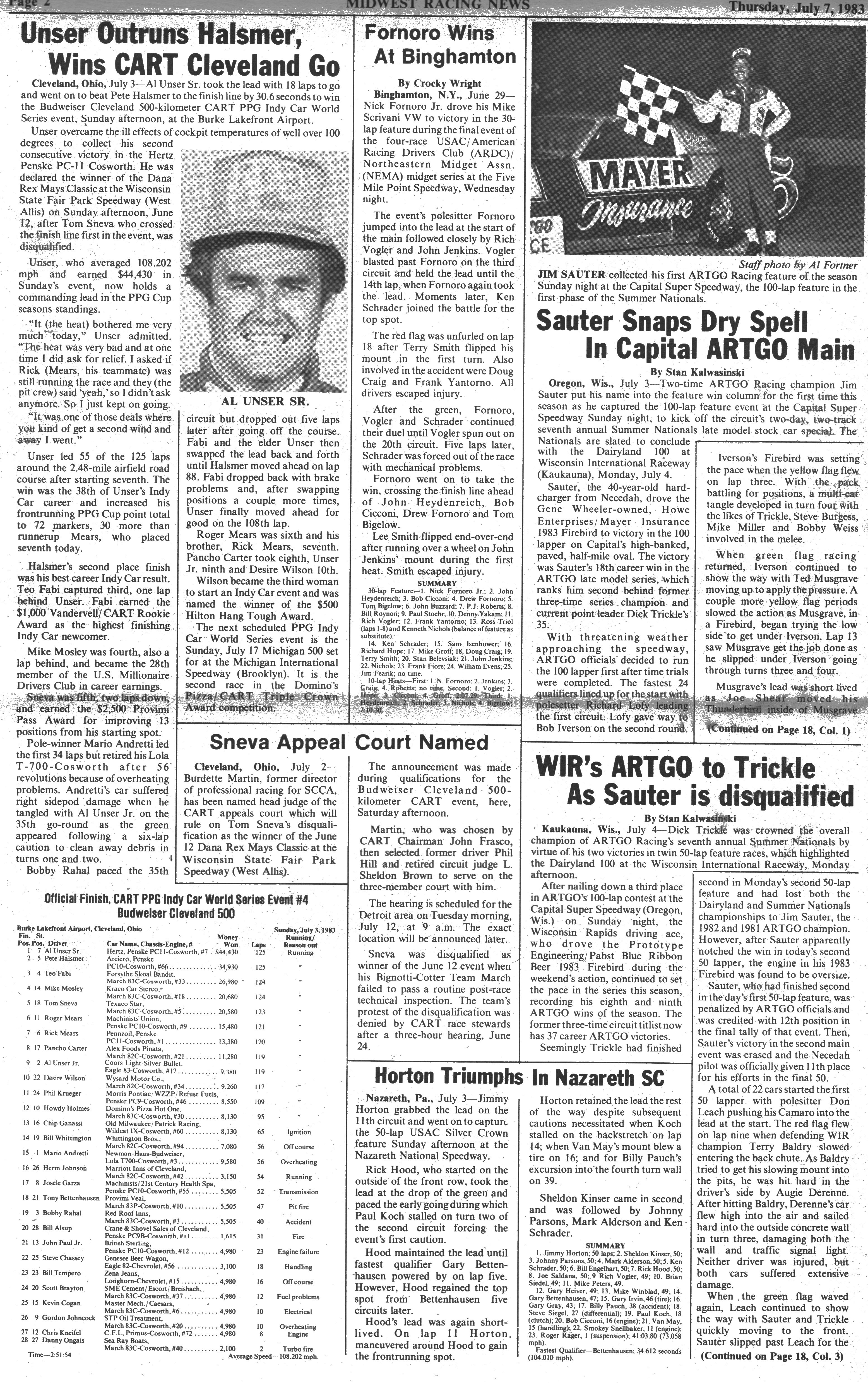 Midwest Racing News Page 2
