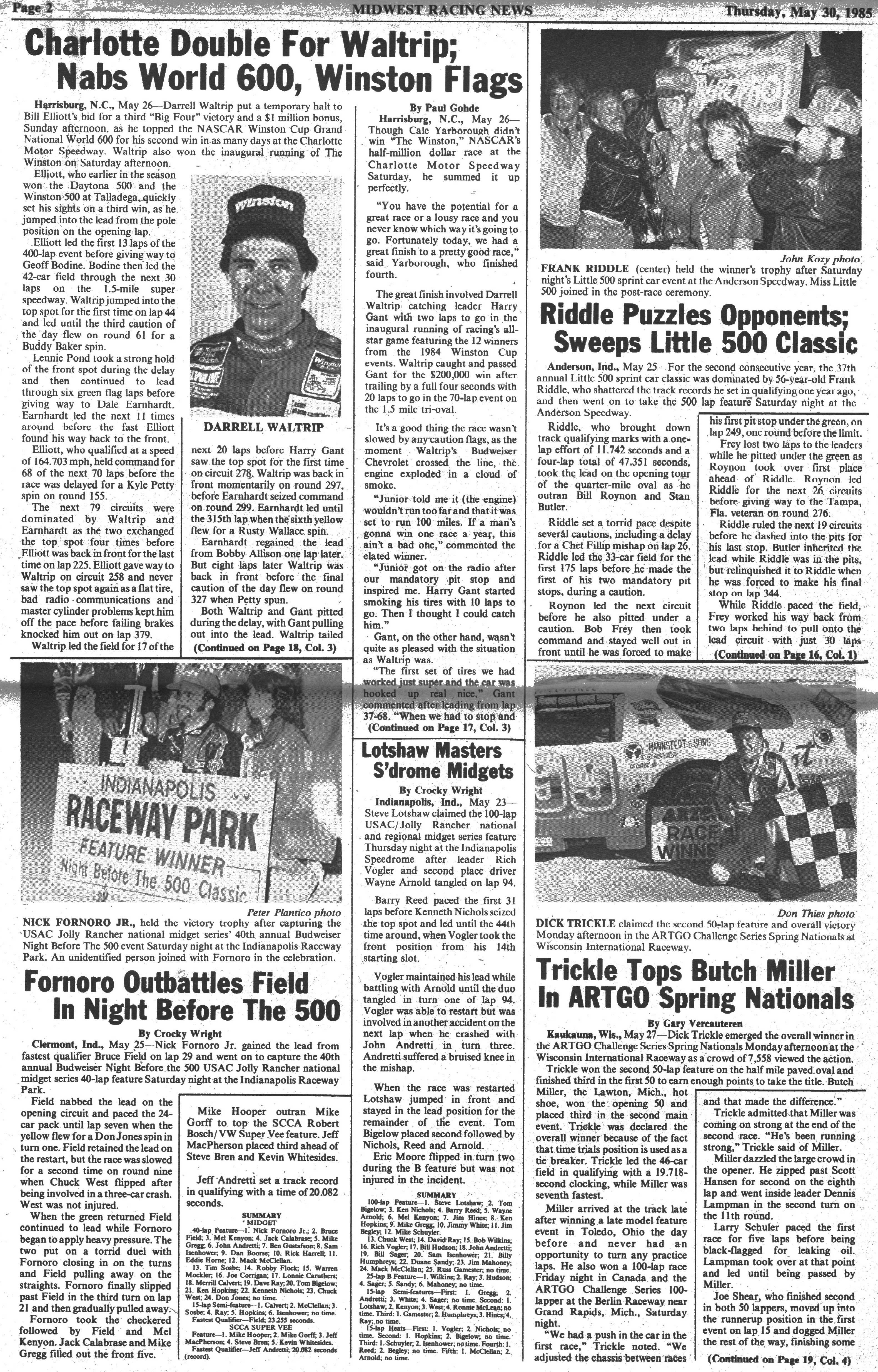 Midwest Racing News Page 2