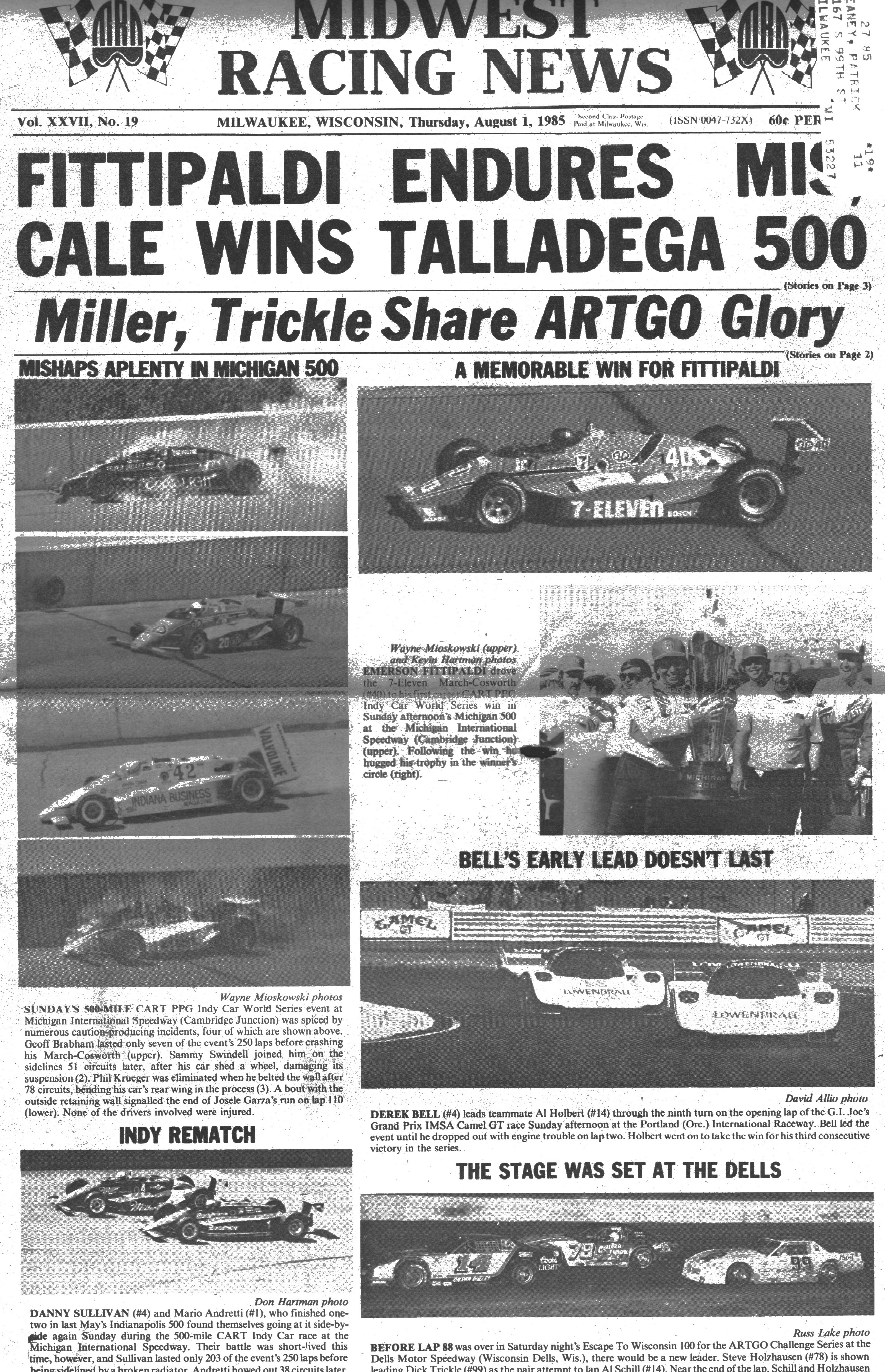 Midwest Racing News Page 1