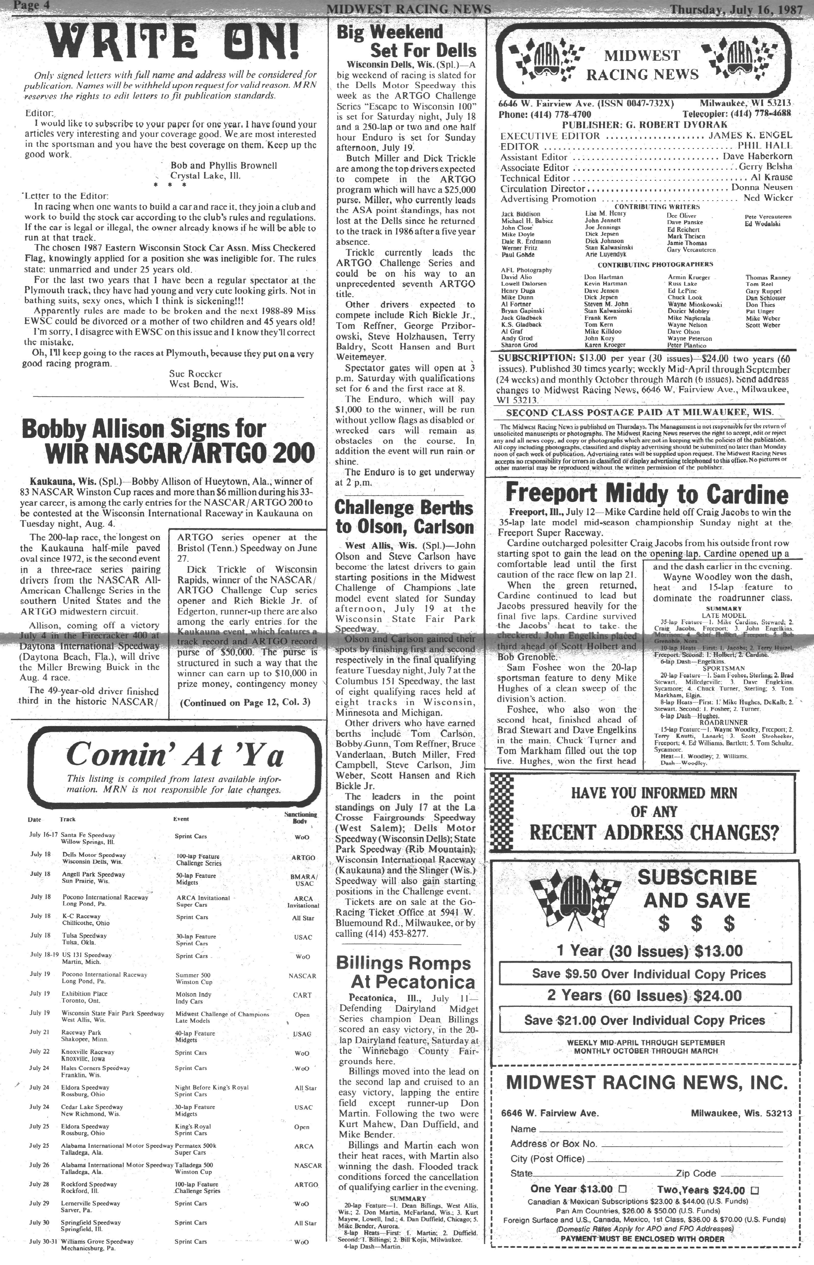 Midwest Racing News Page 4