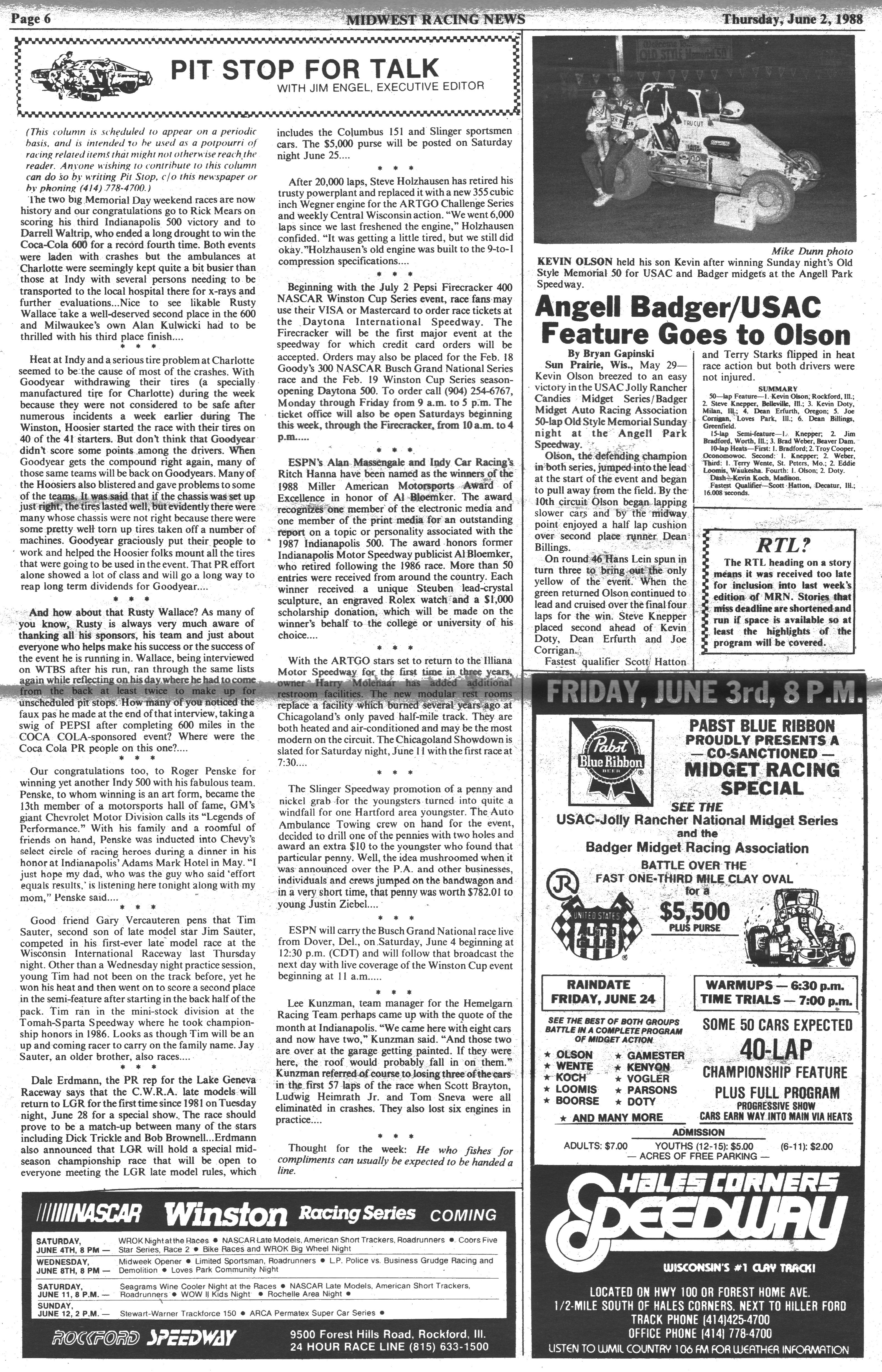 Midwest Racing News Page 6