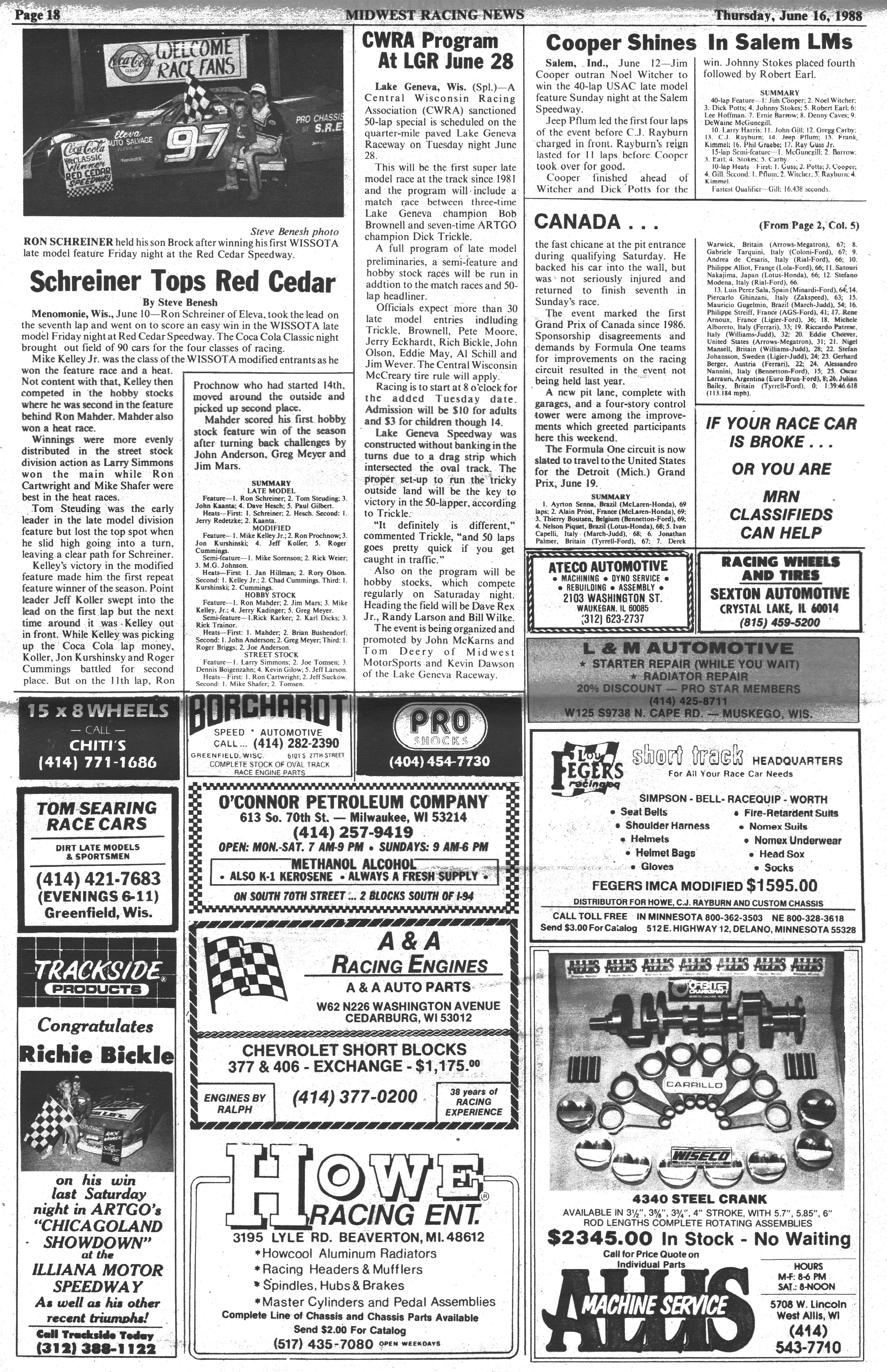 Midwest Racing News Page 18