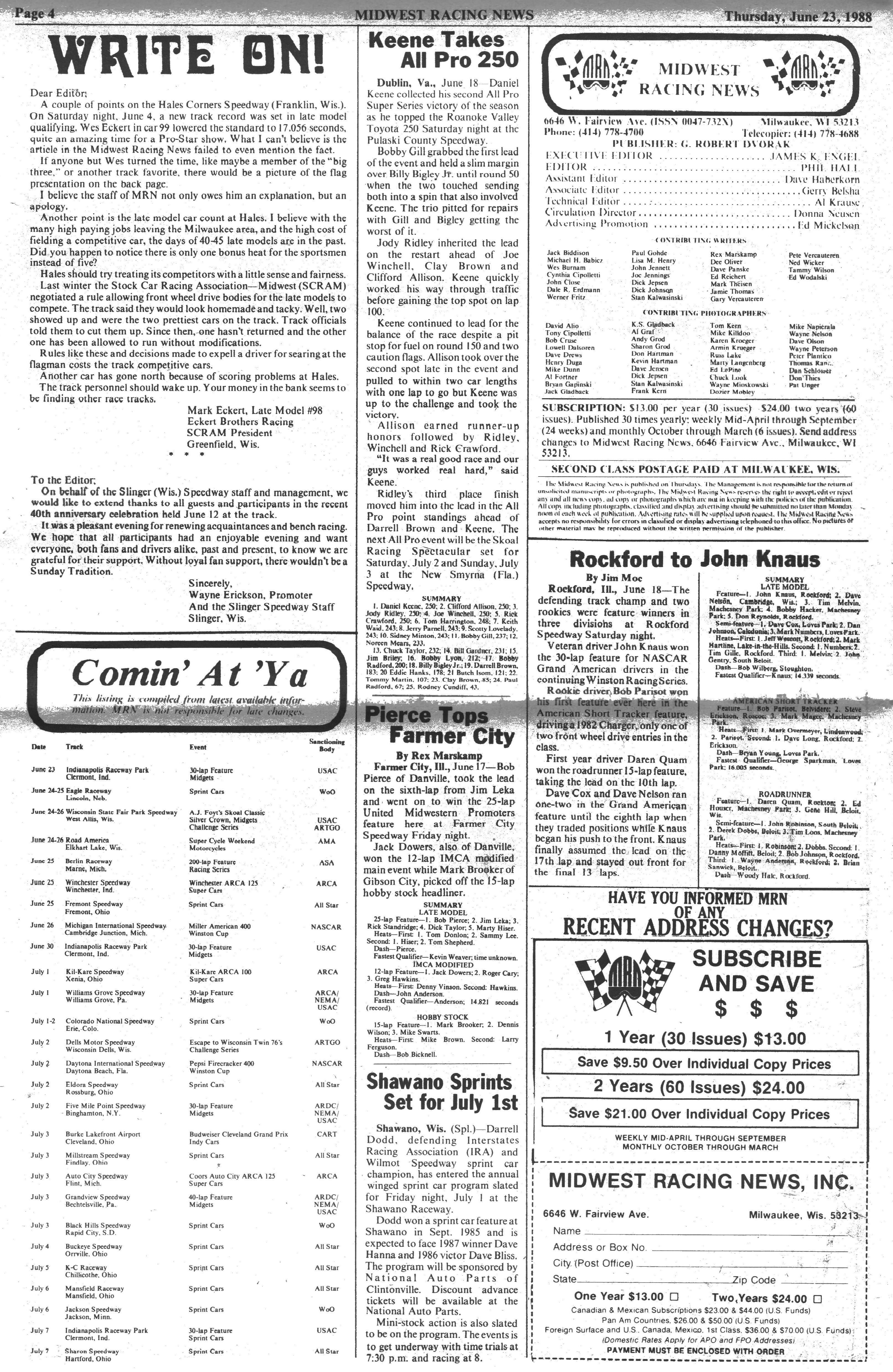 Midwest Racing News Page 4