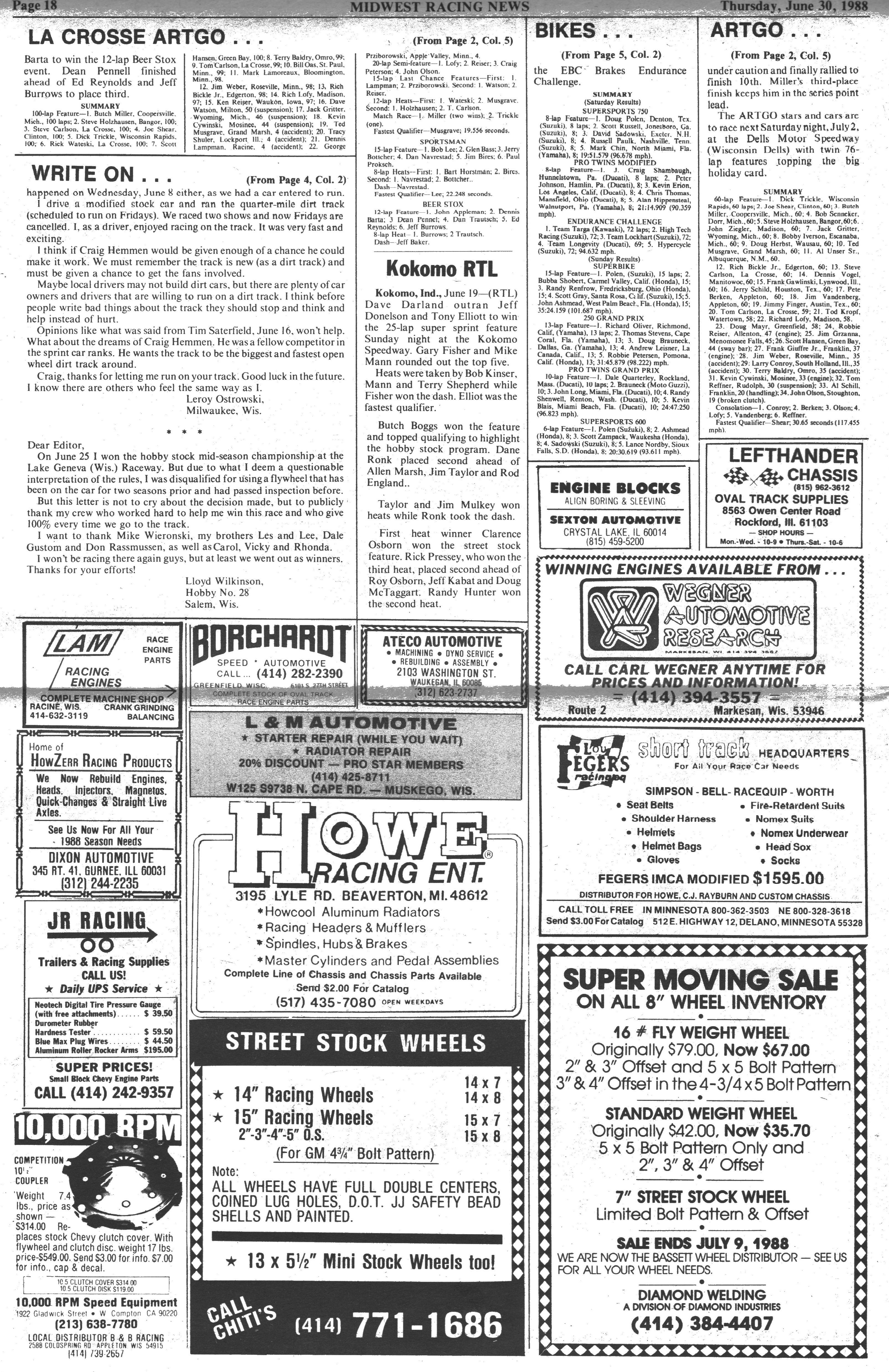 Midwest Racing News Page 18