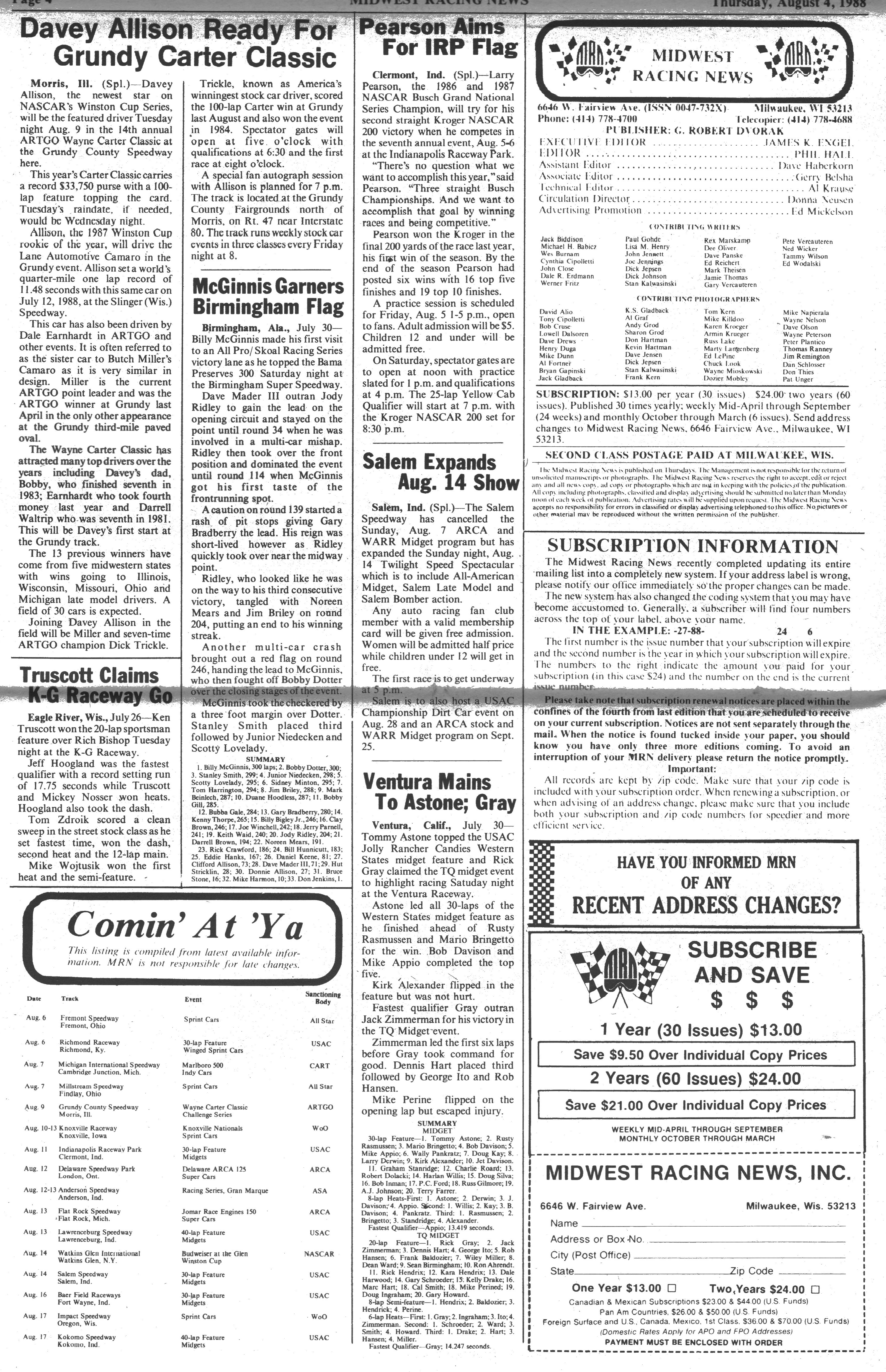 Midwest Racing News Page 4