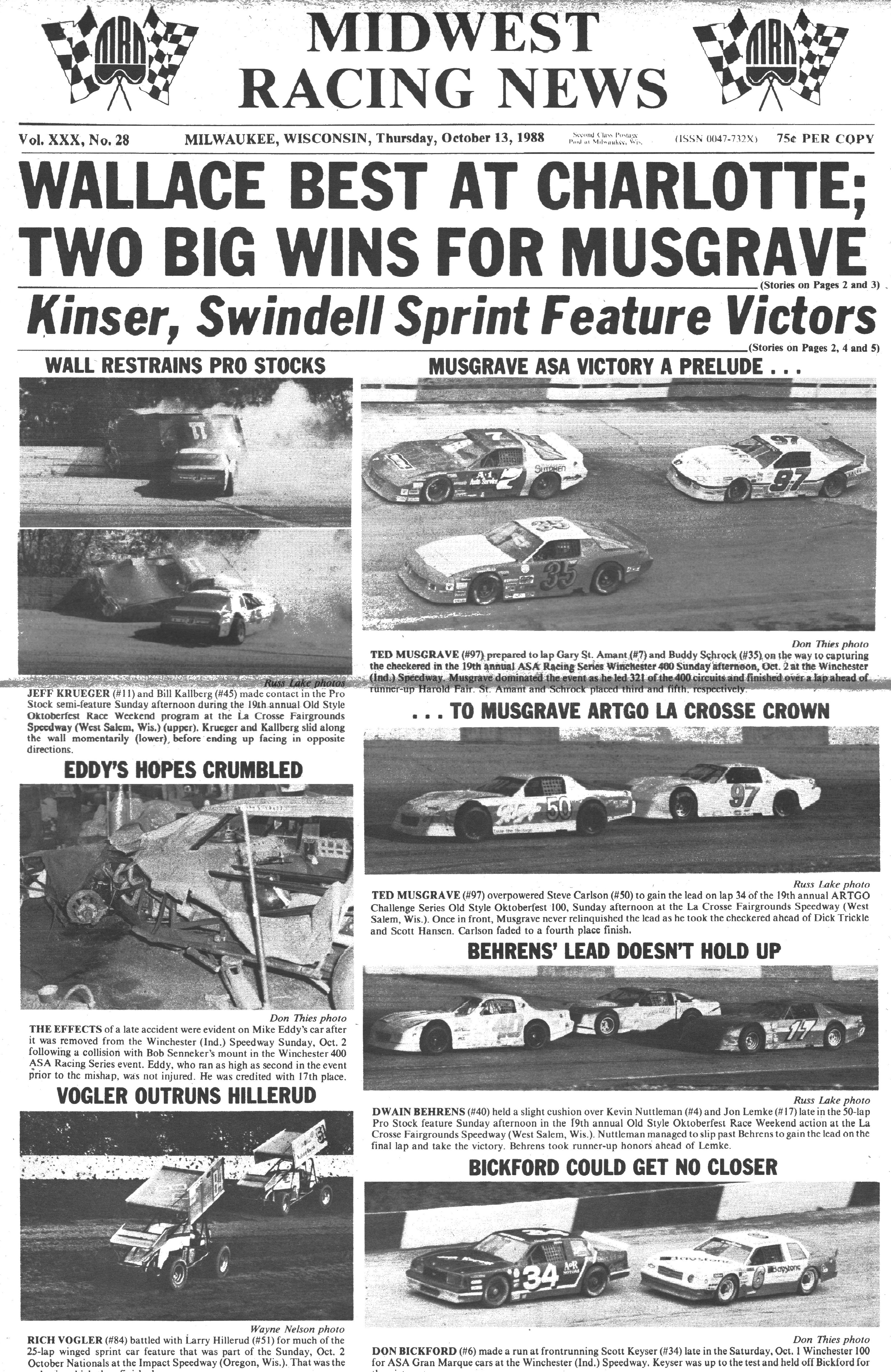 Midwest Racing News Page 1