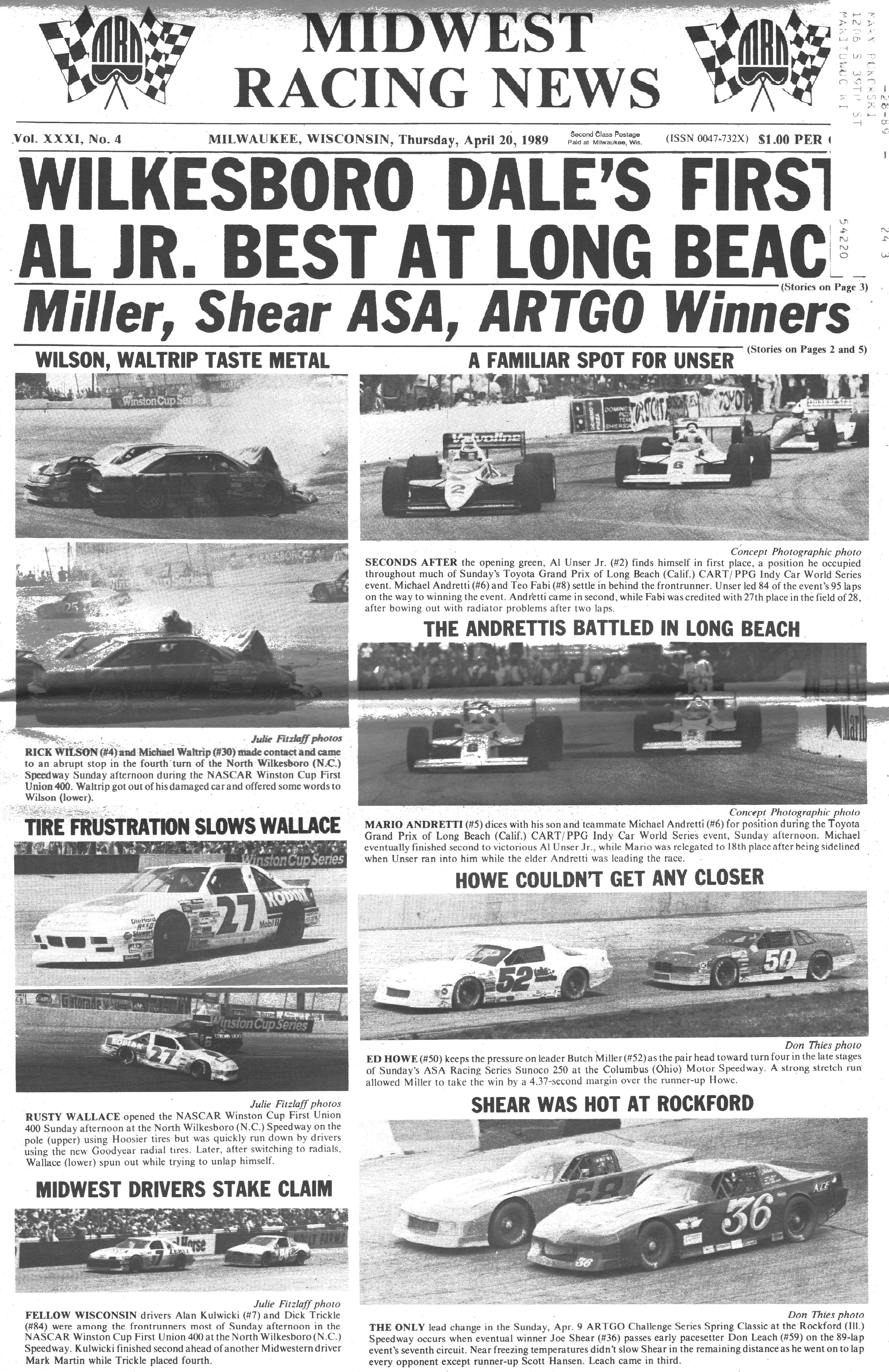 Midwest Racing News Page 1
