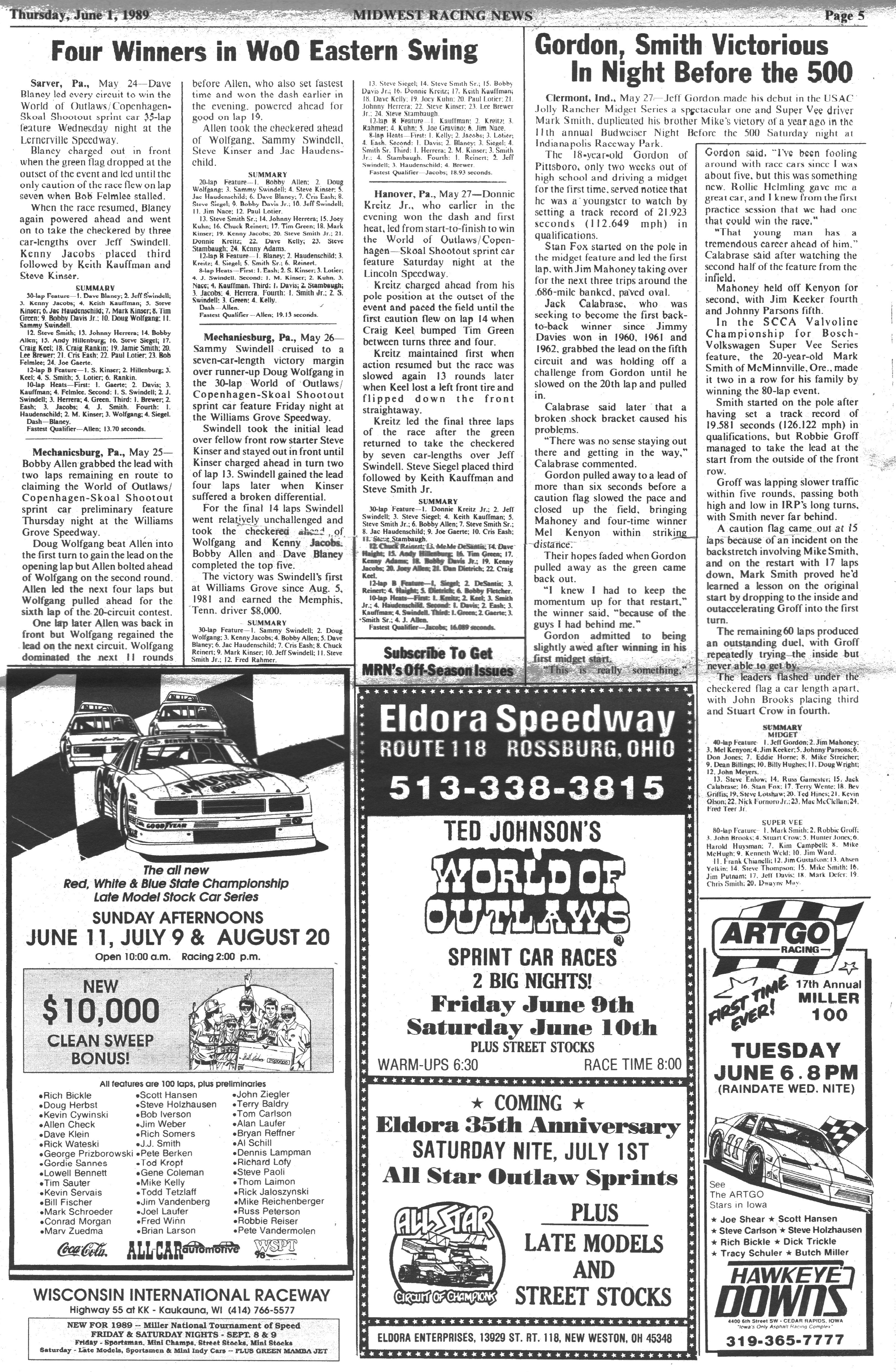 Midwest Racing News Page 5