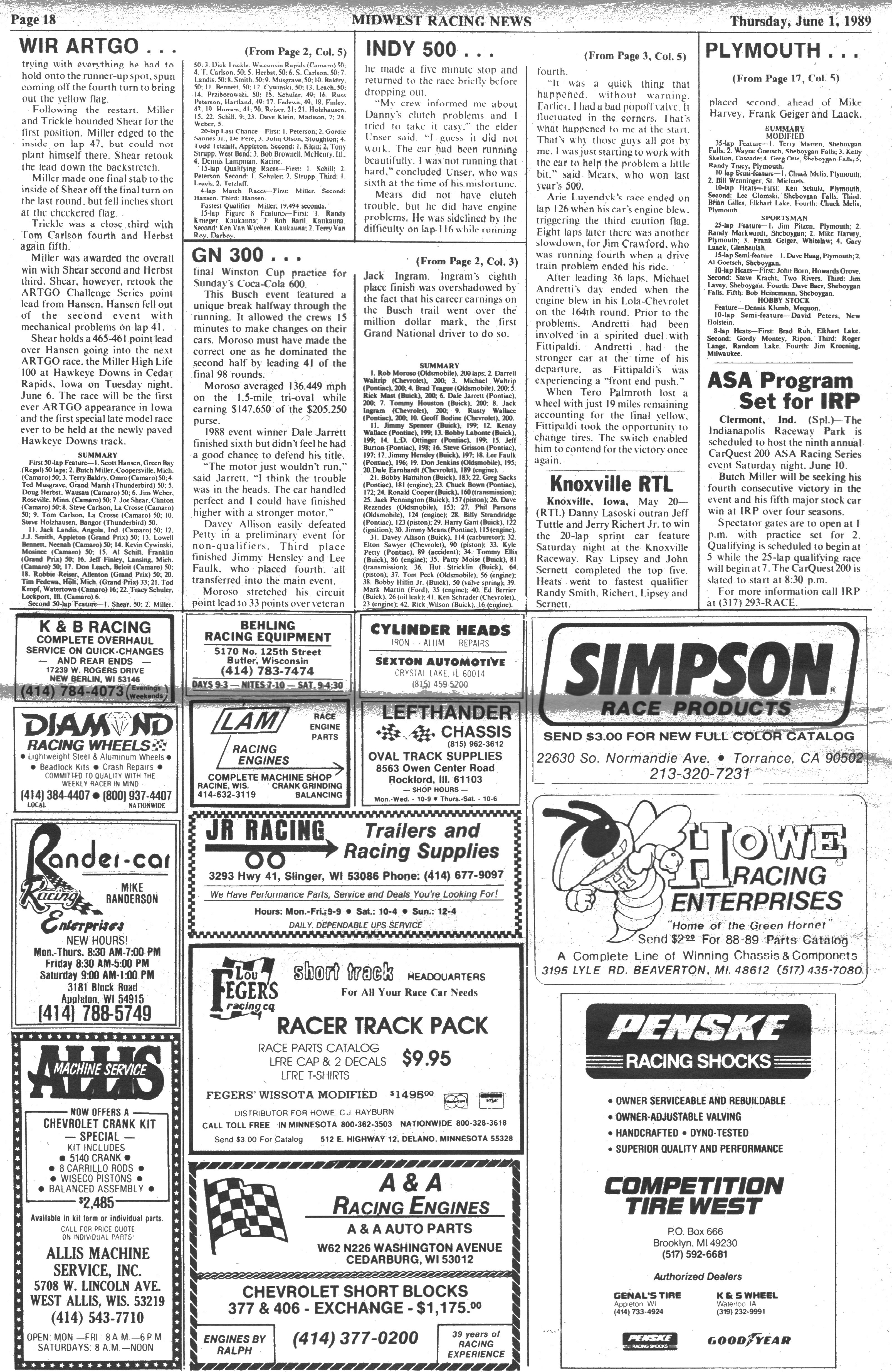 Midwest Racing News Page 18