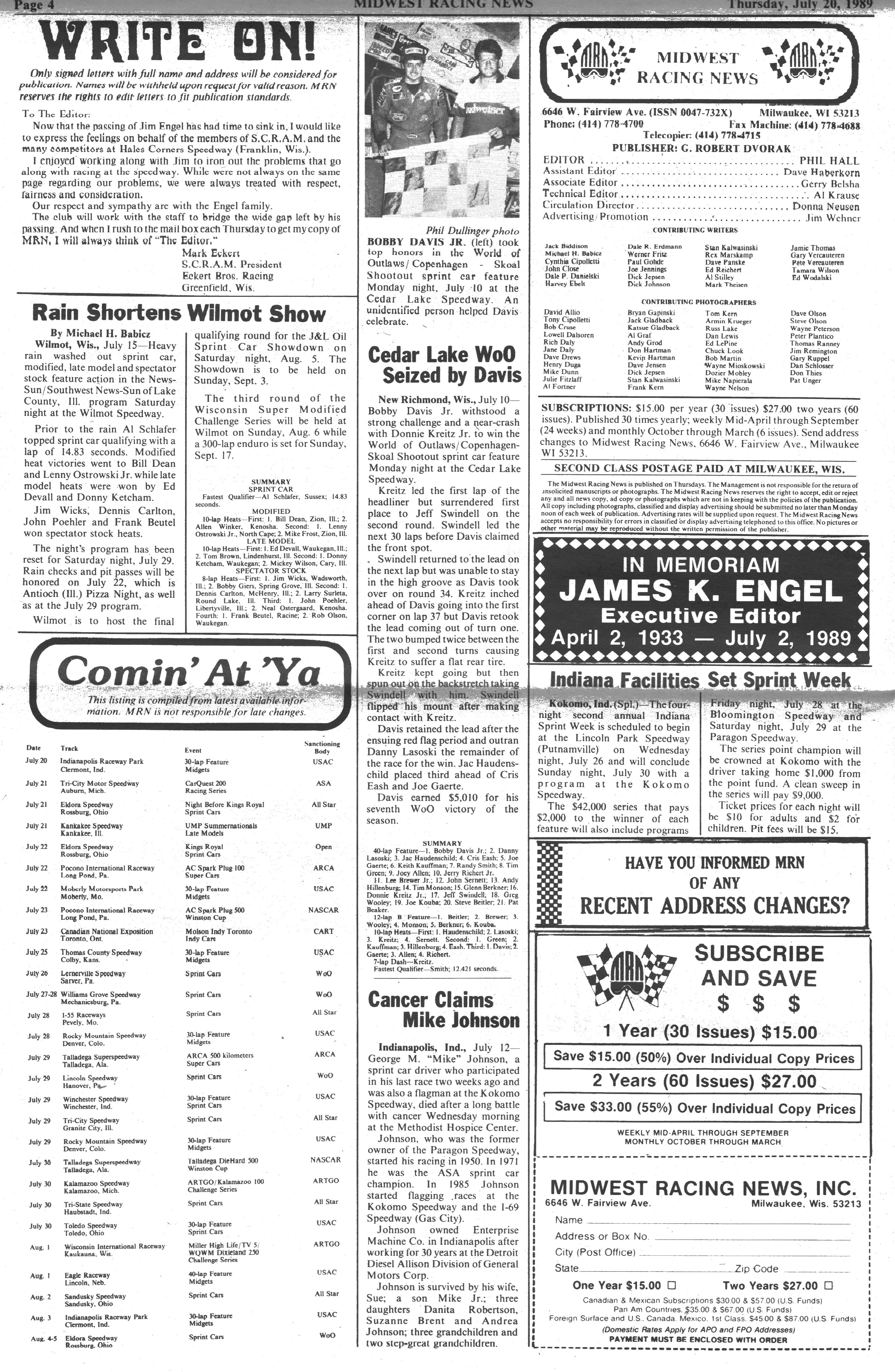 Midwest Racing News Page 4