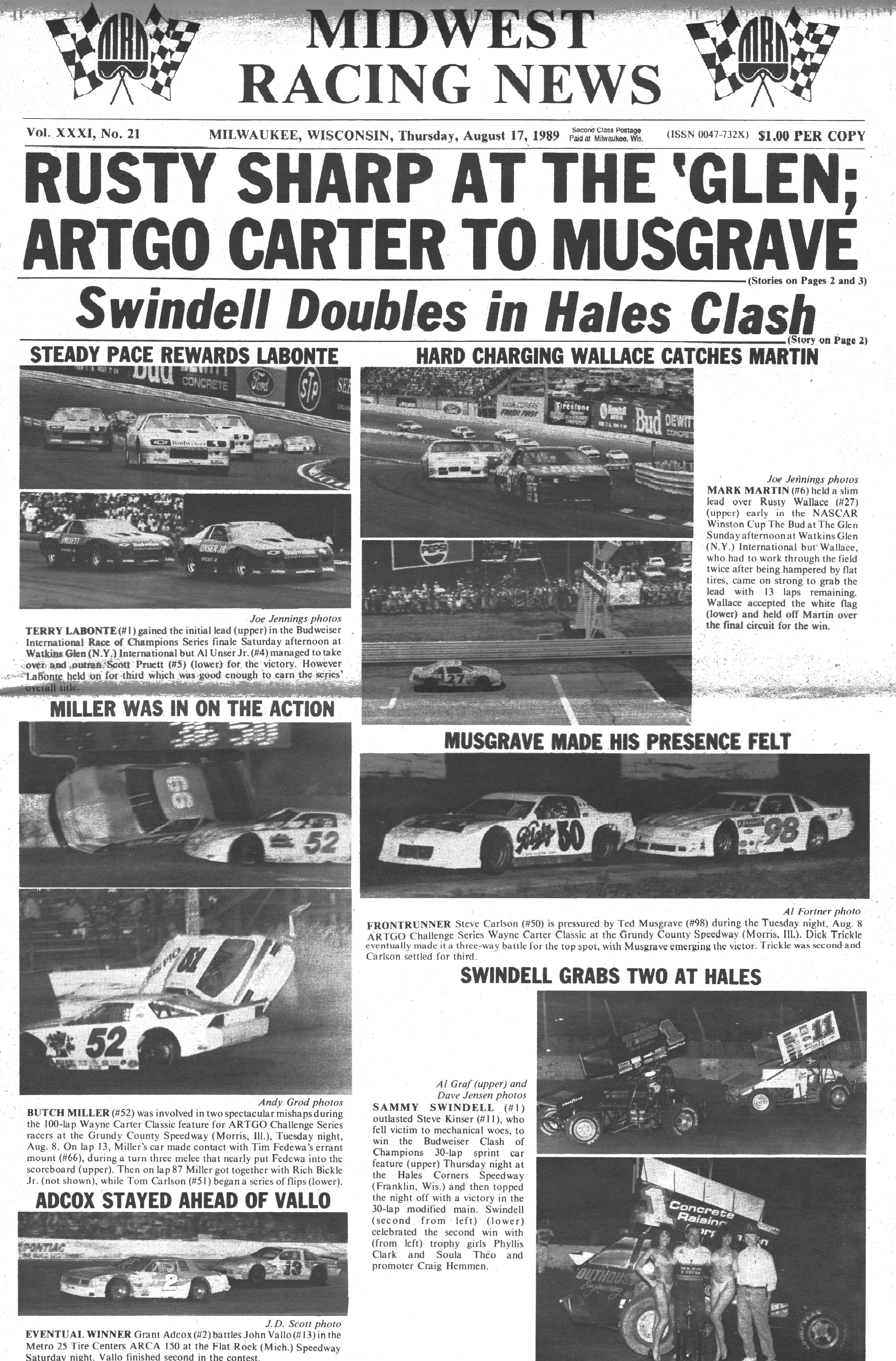 Midwest Racing News Page 1