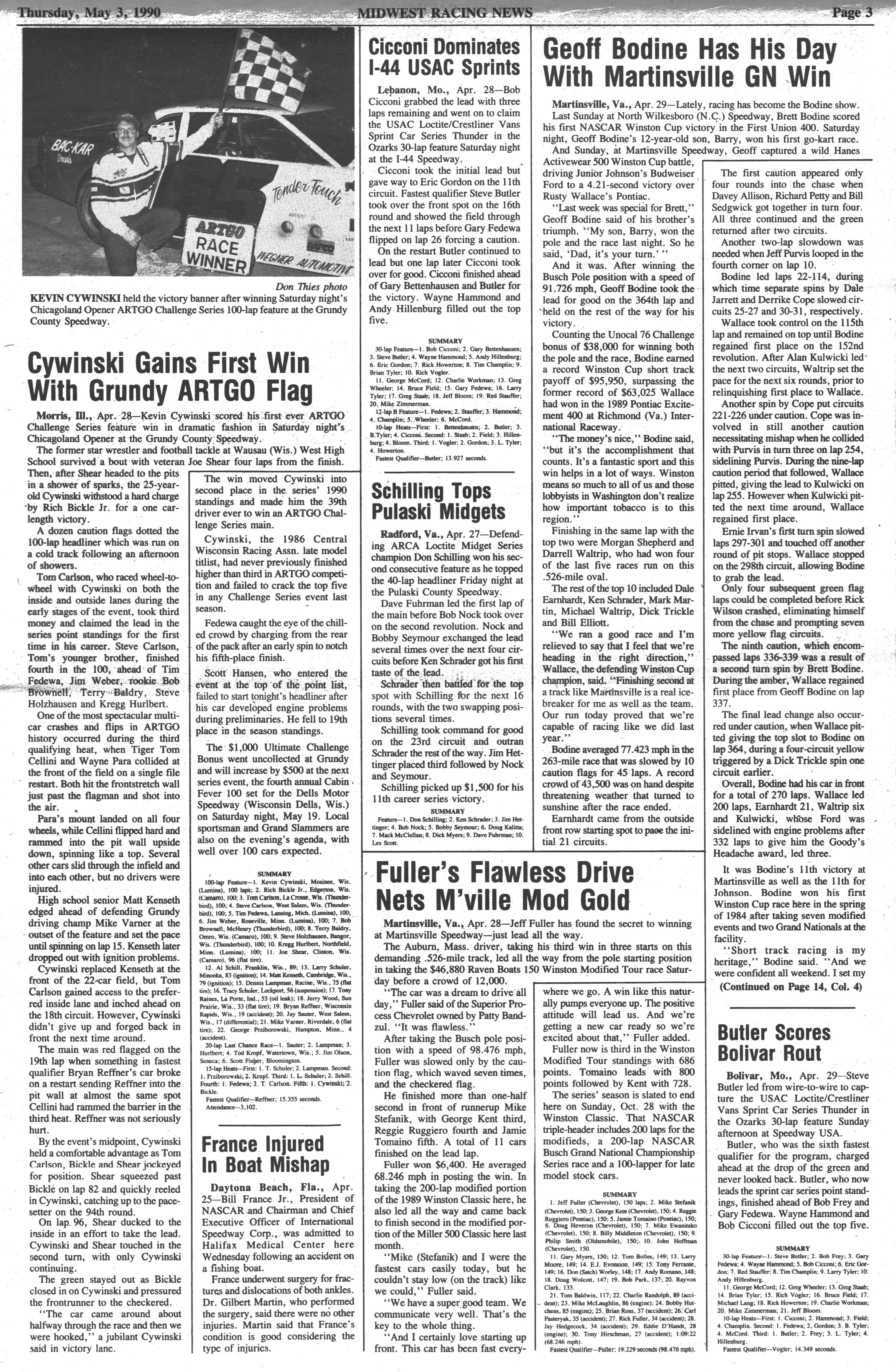 Midwest Racing News Page 3