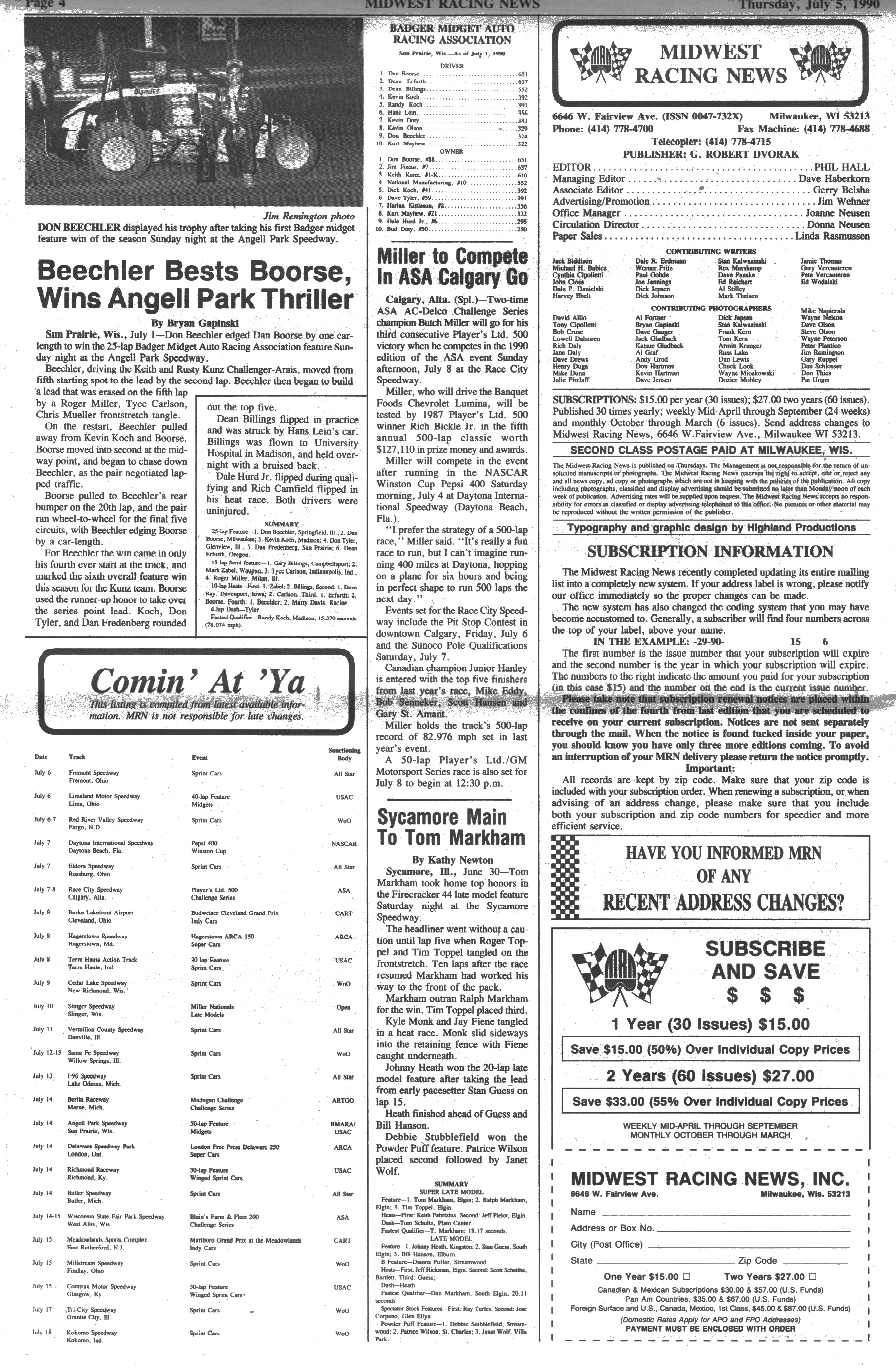 Midwest Racing News Page 4