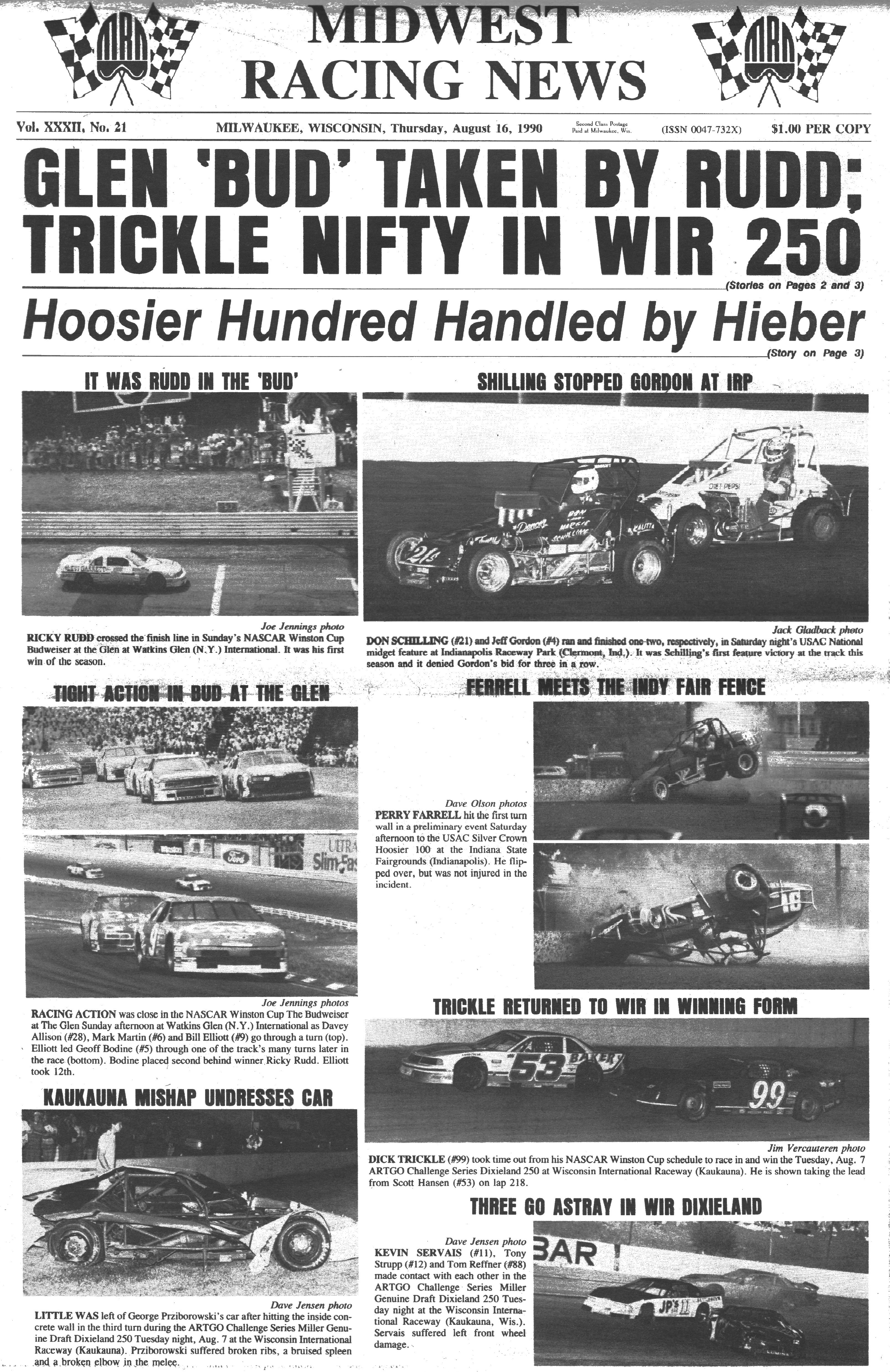 Midwest Racing News Page 1