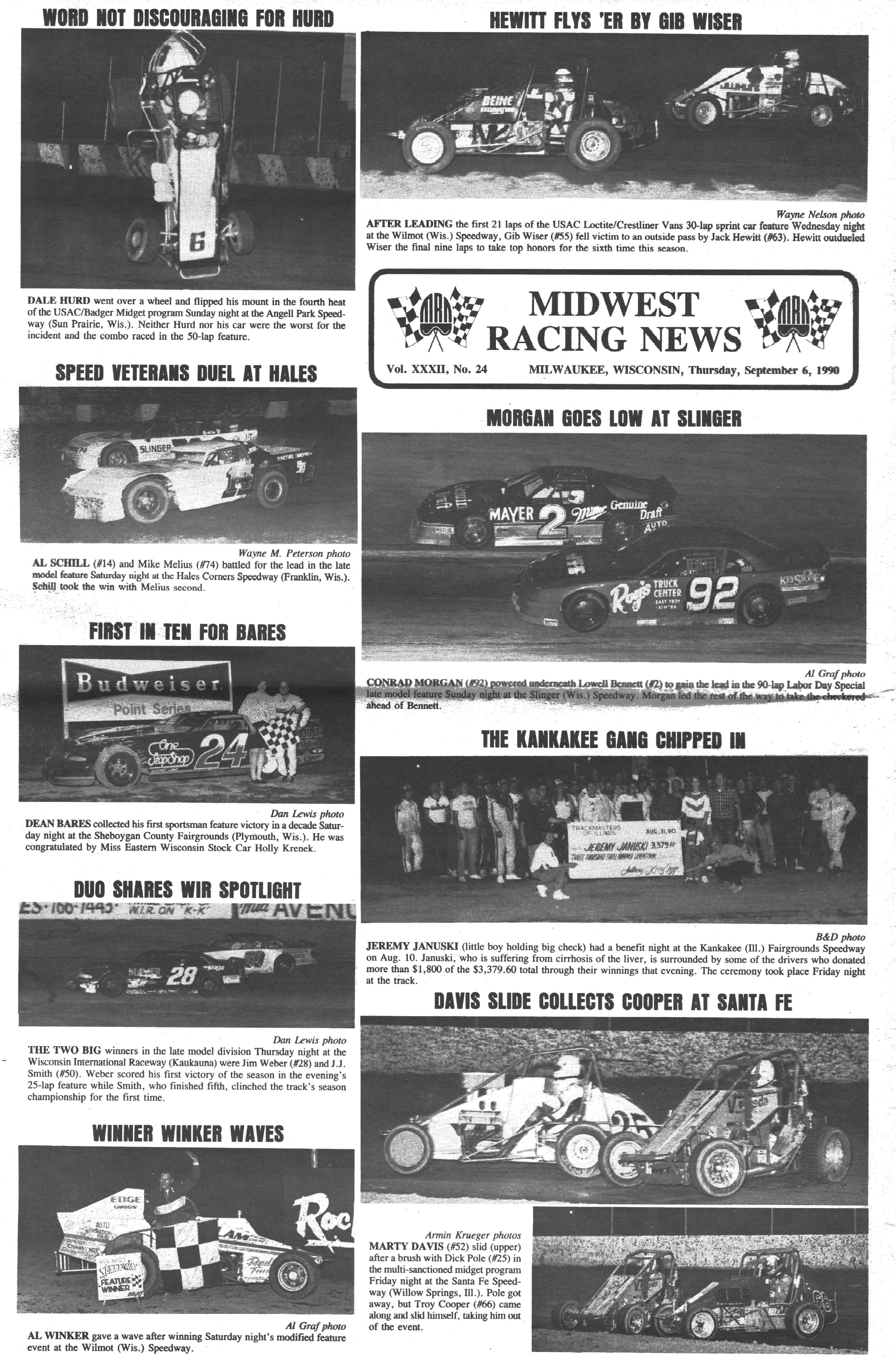 Midwest Racing News back cover