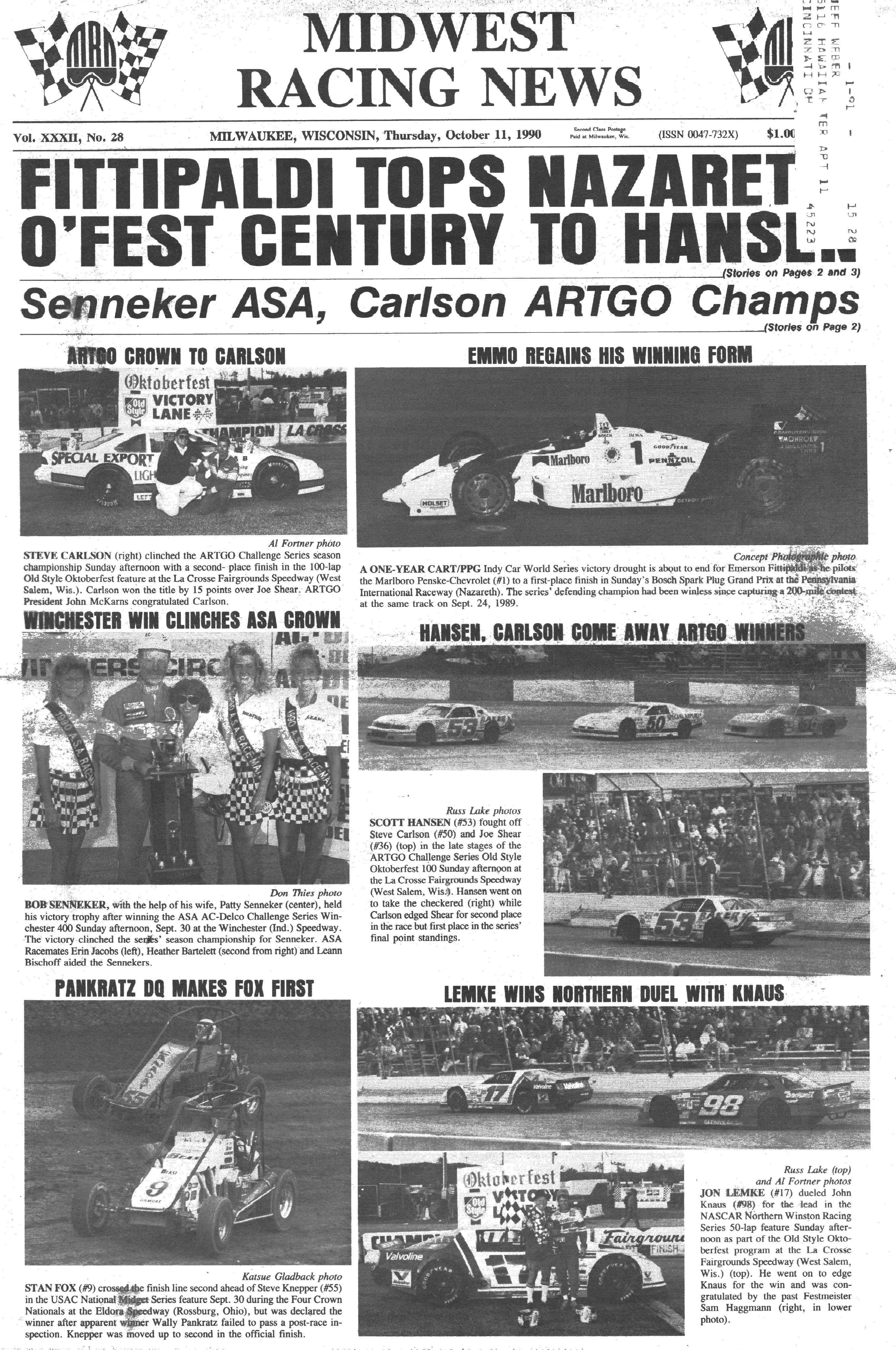 Midwest Racing News Page 1