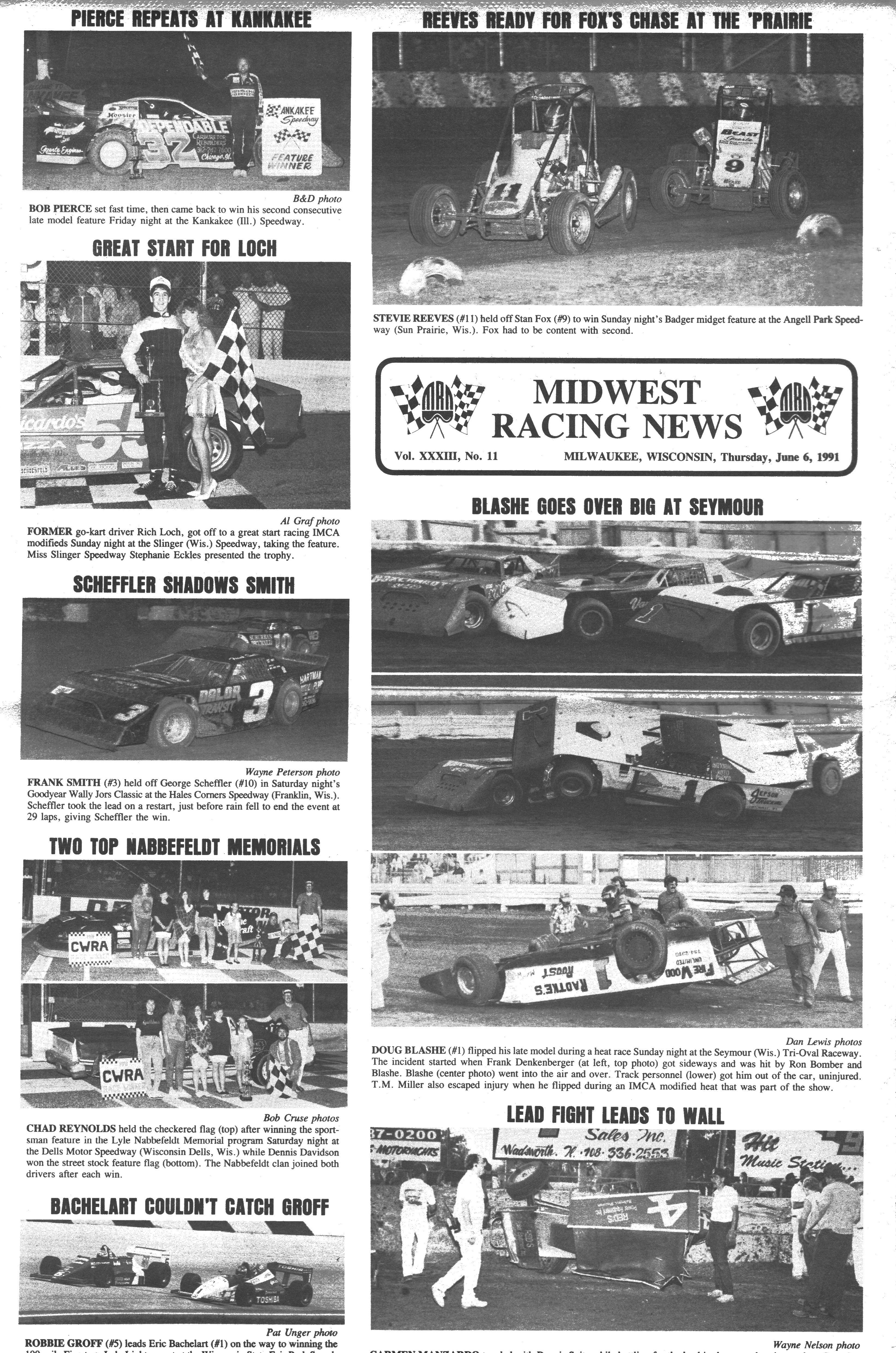 Midwest Racing News back cover