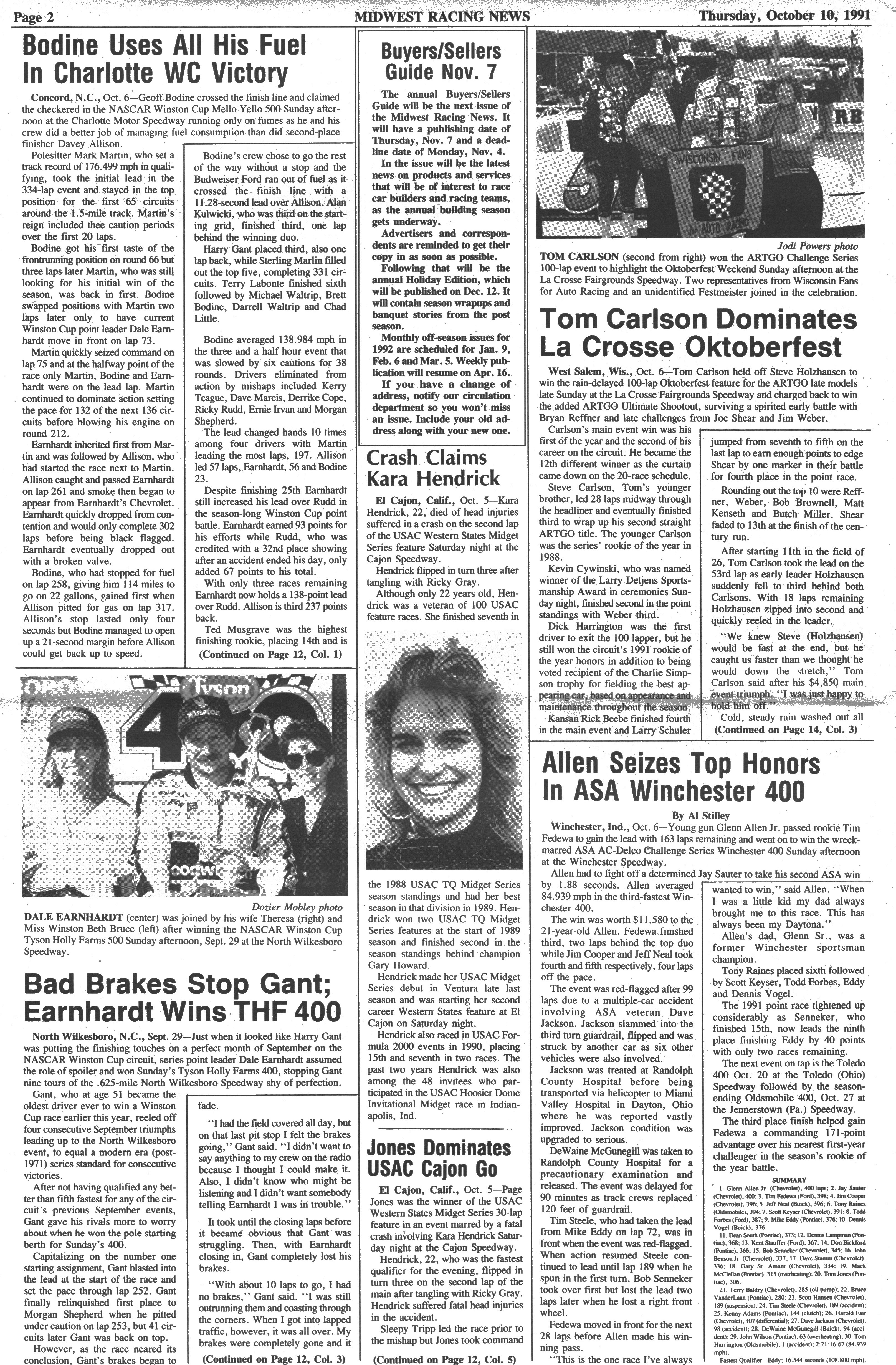Midwest Racing News Page 2