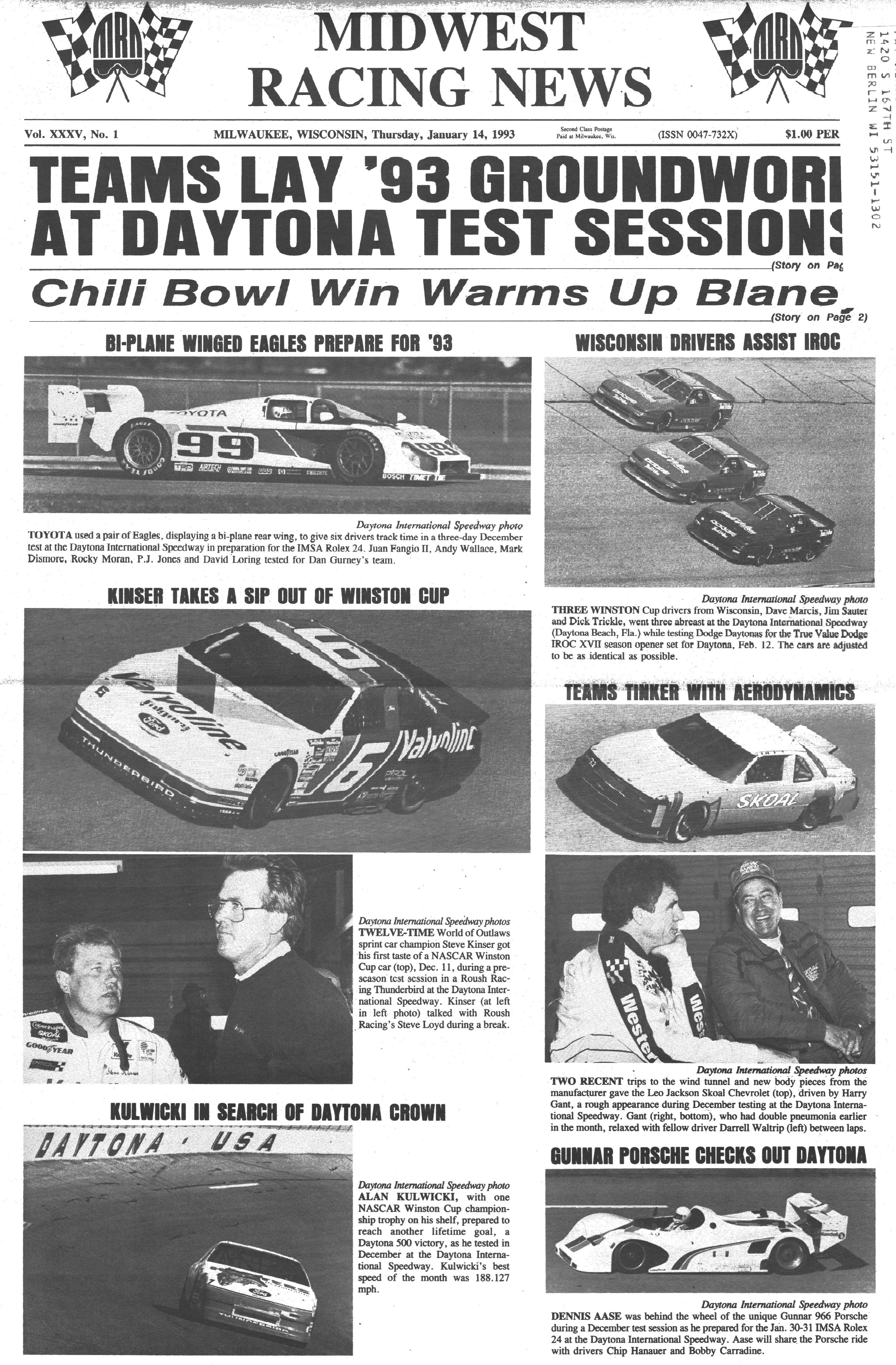 Midwest Racing News 1993