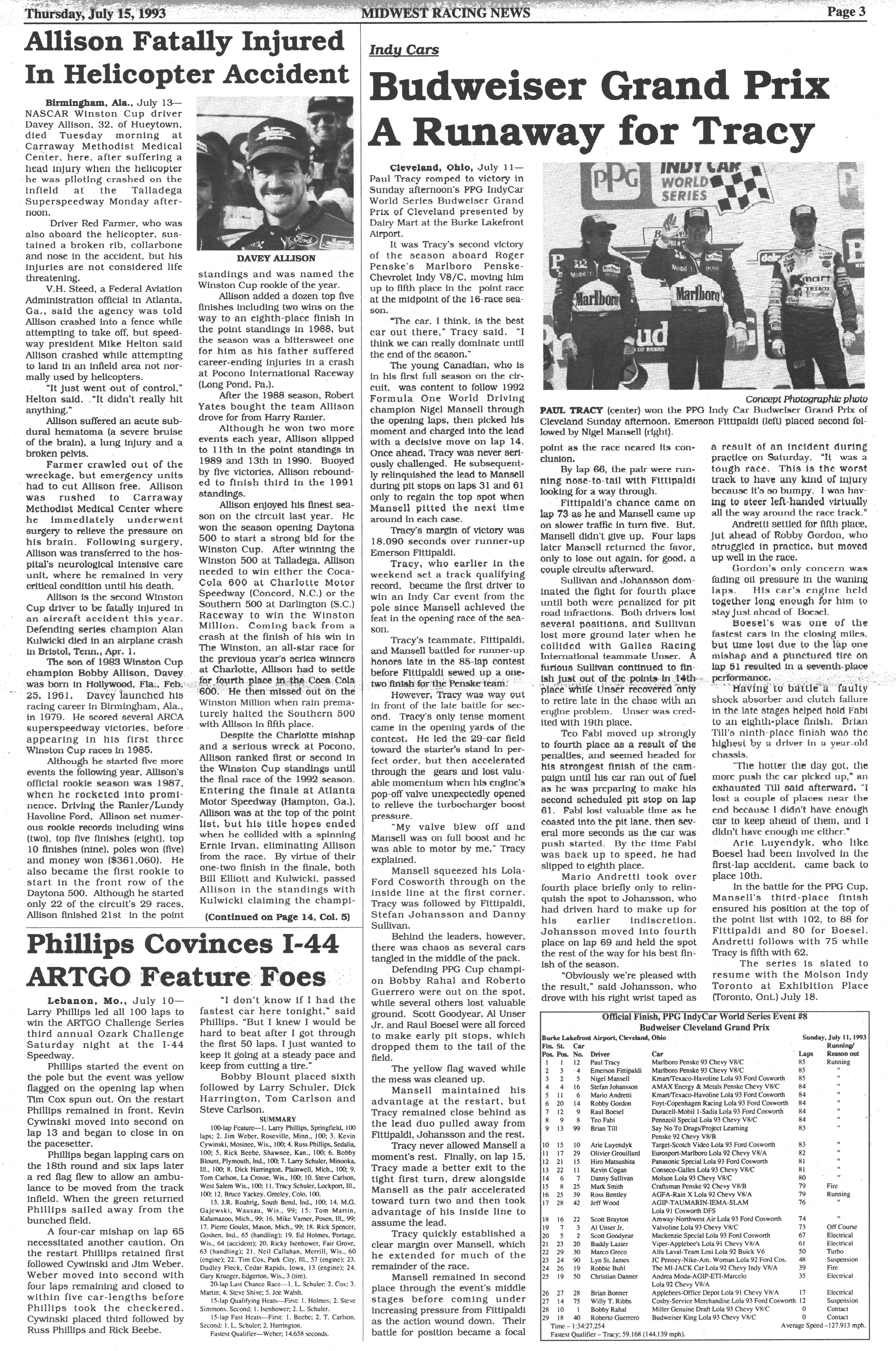 Midwest Racing News Page 3