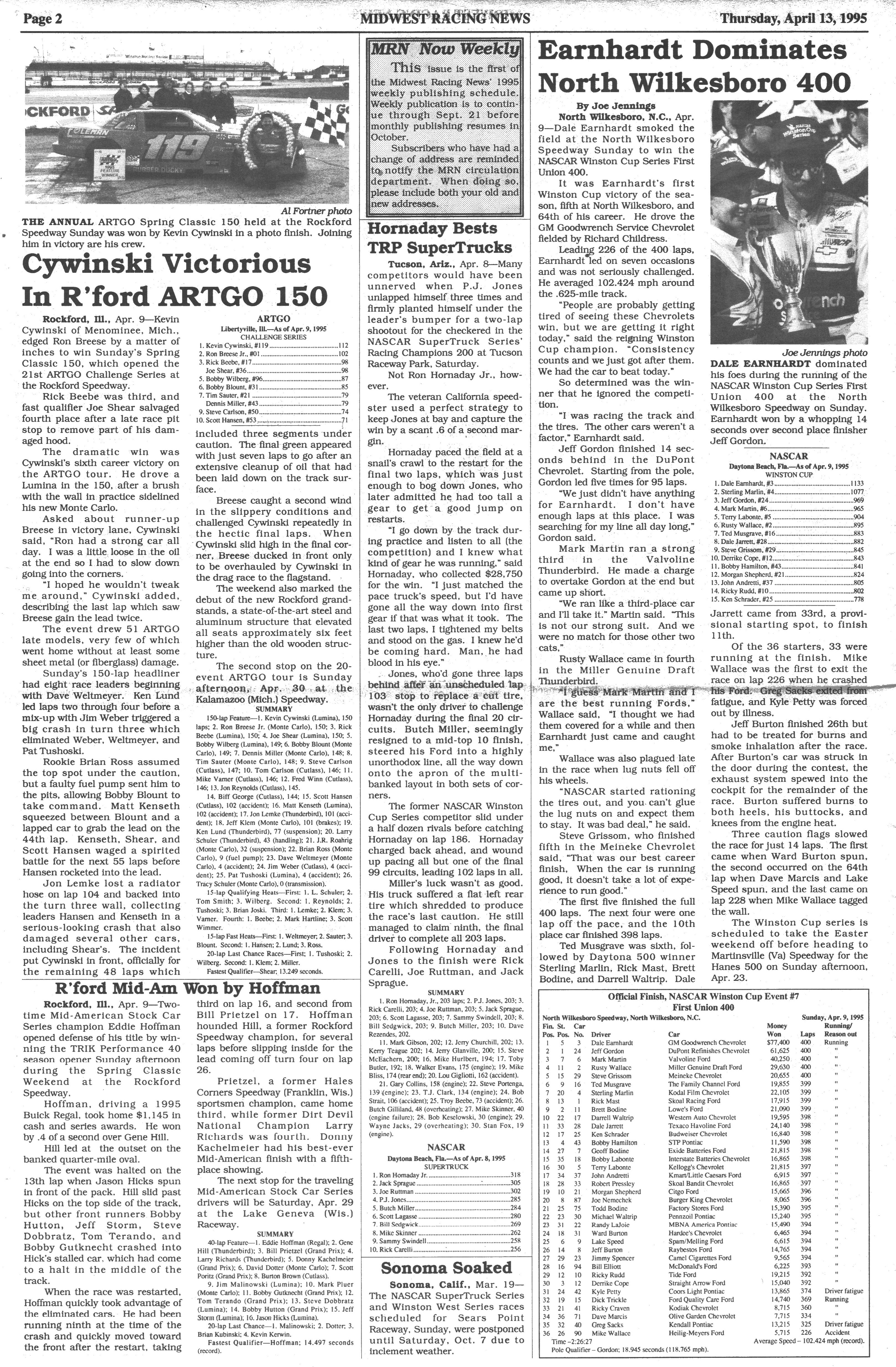 Midwest Racing News Page 2