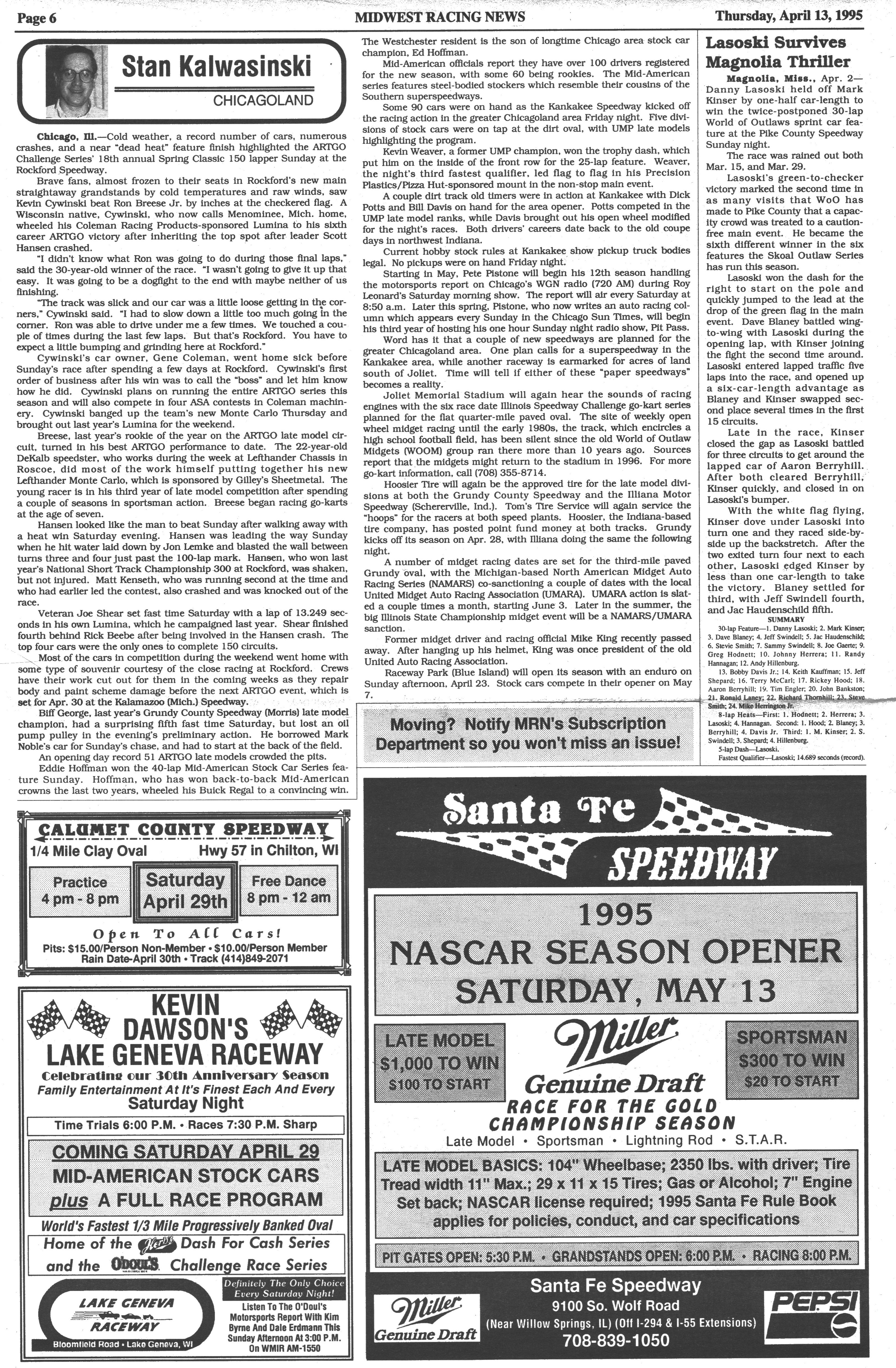 Midwest Racing News Page 6