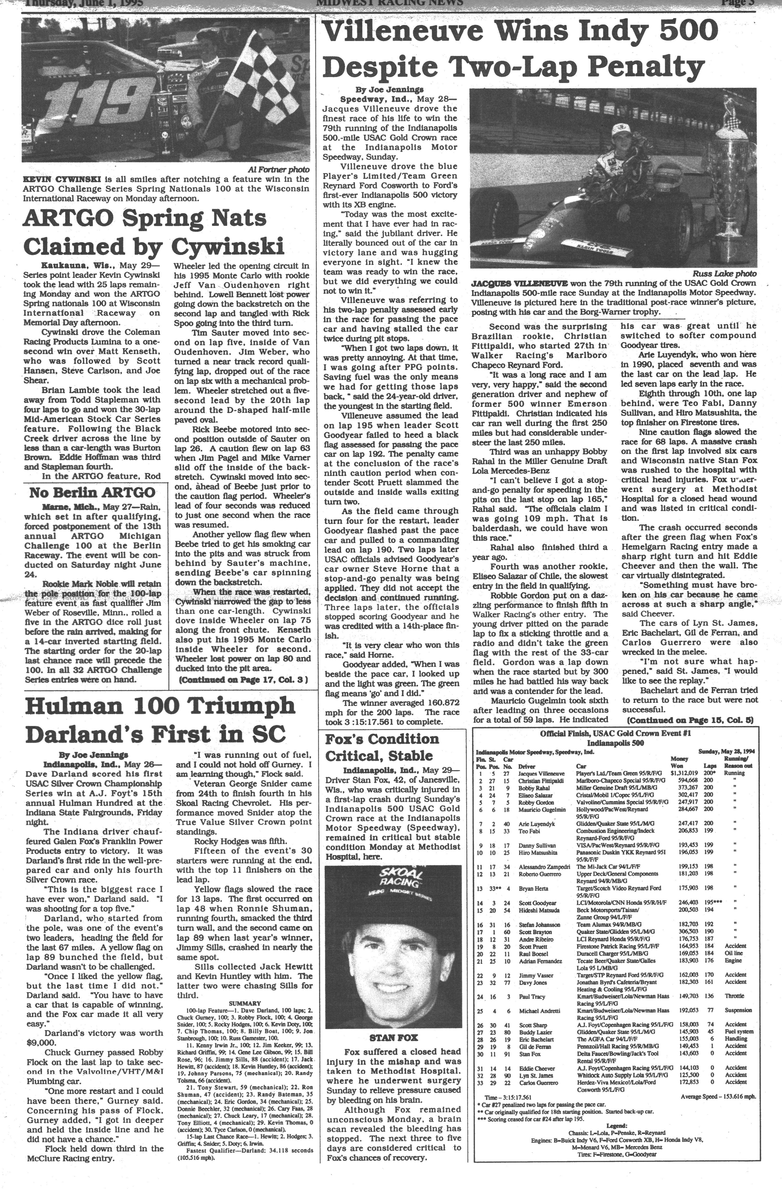 Midwest Racing News Page 3