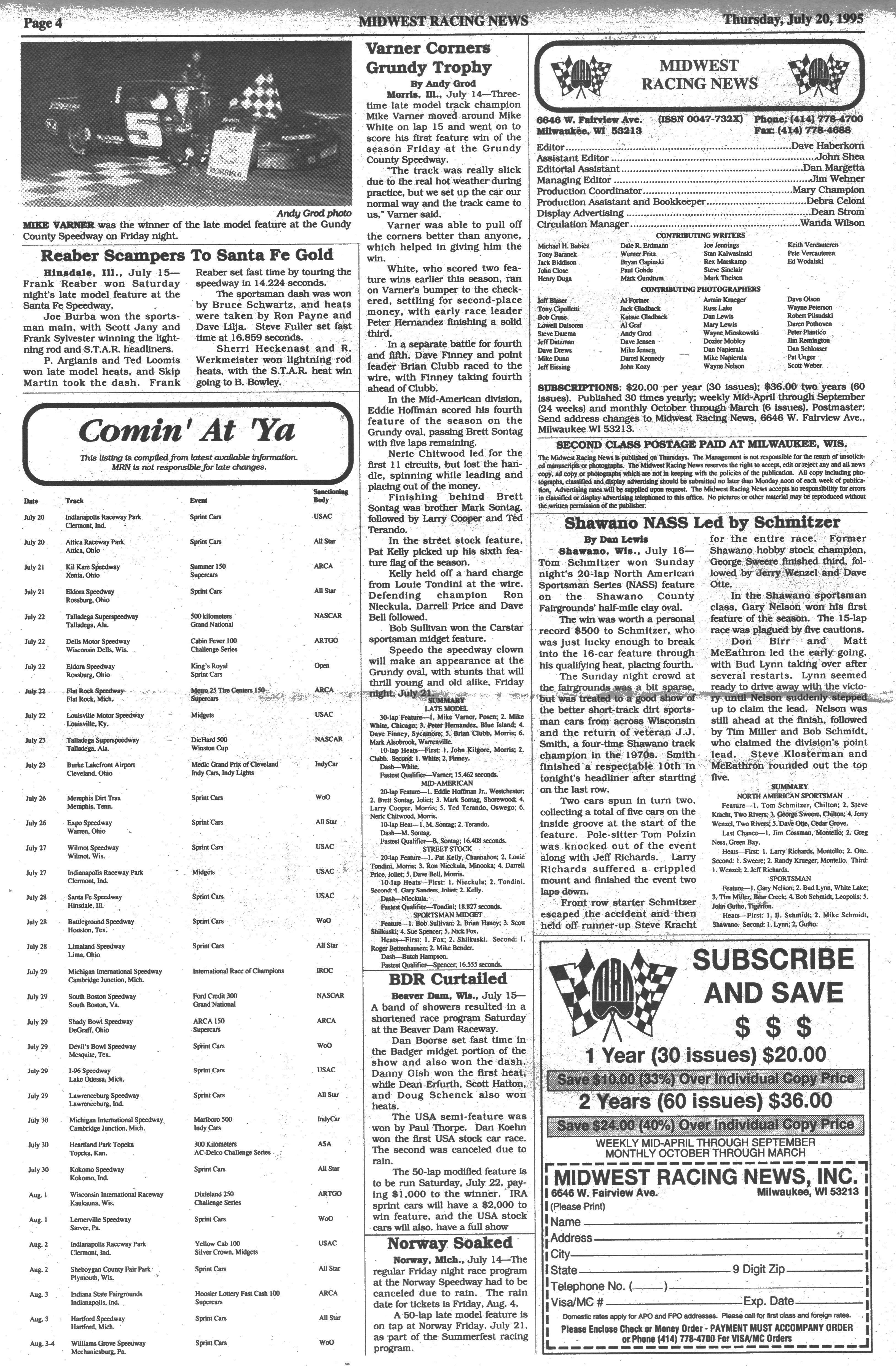 Midwest Racing News Page 4