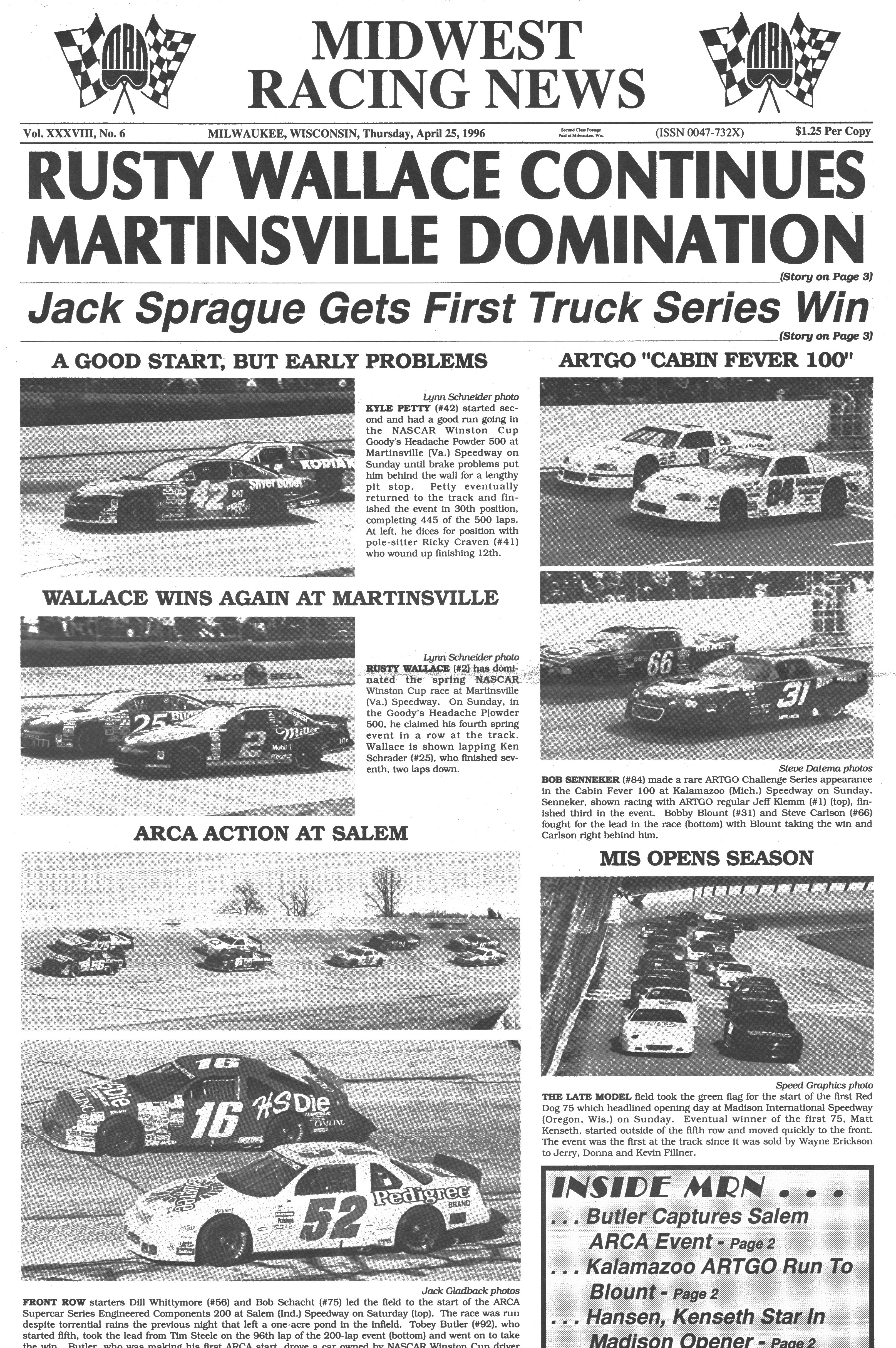 Page 1 • Front Cover
