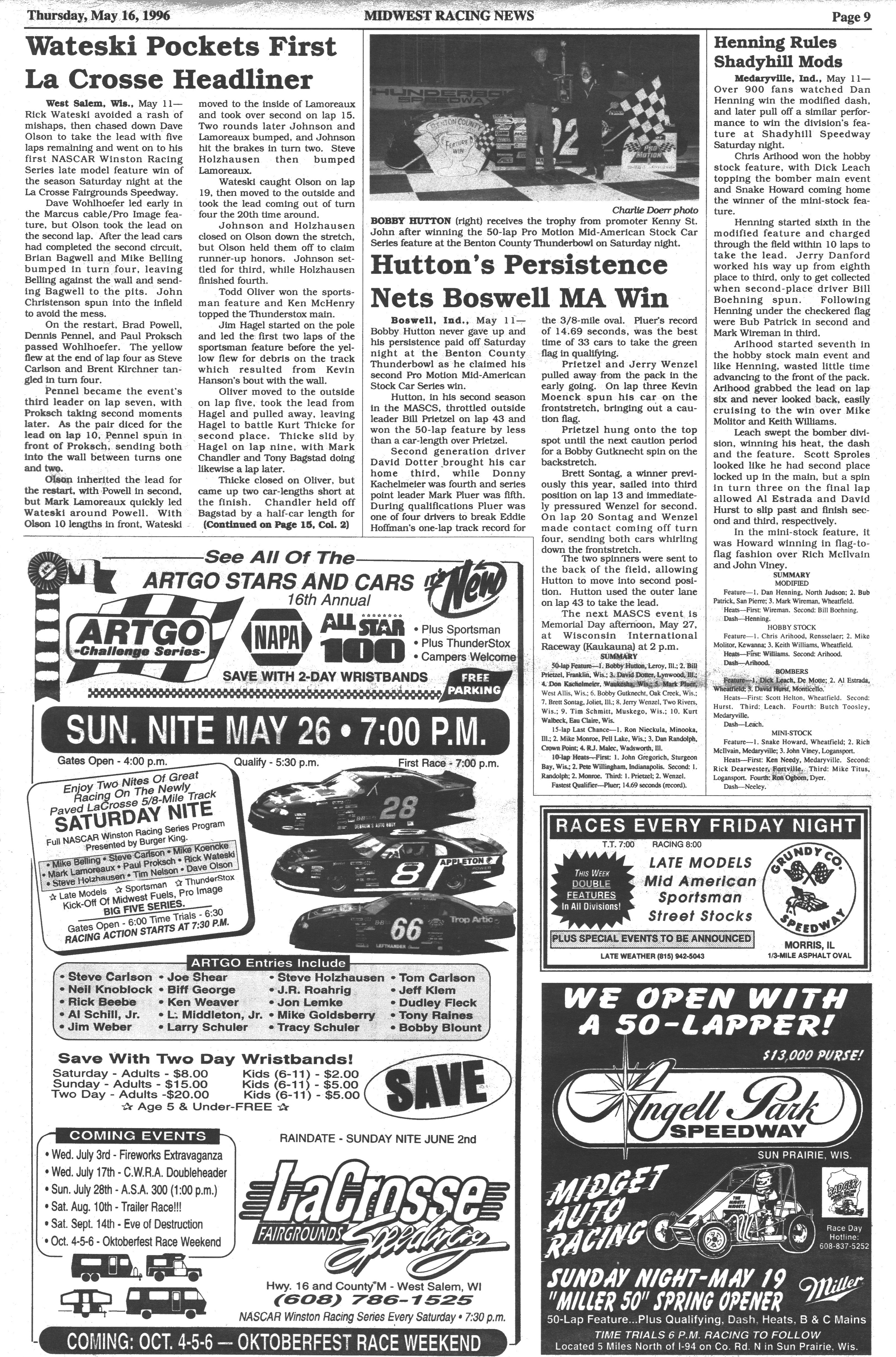 Midwest Racing News Page 9
