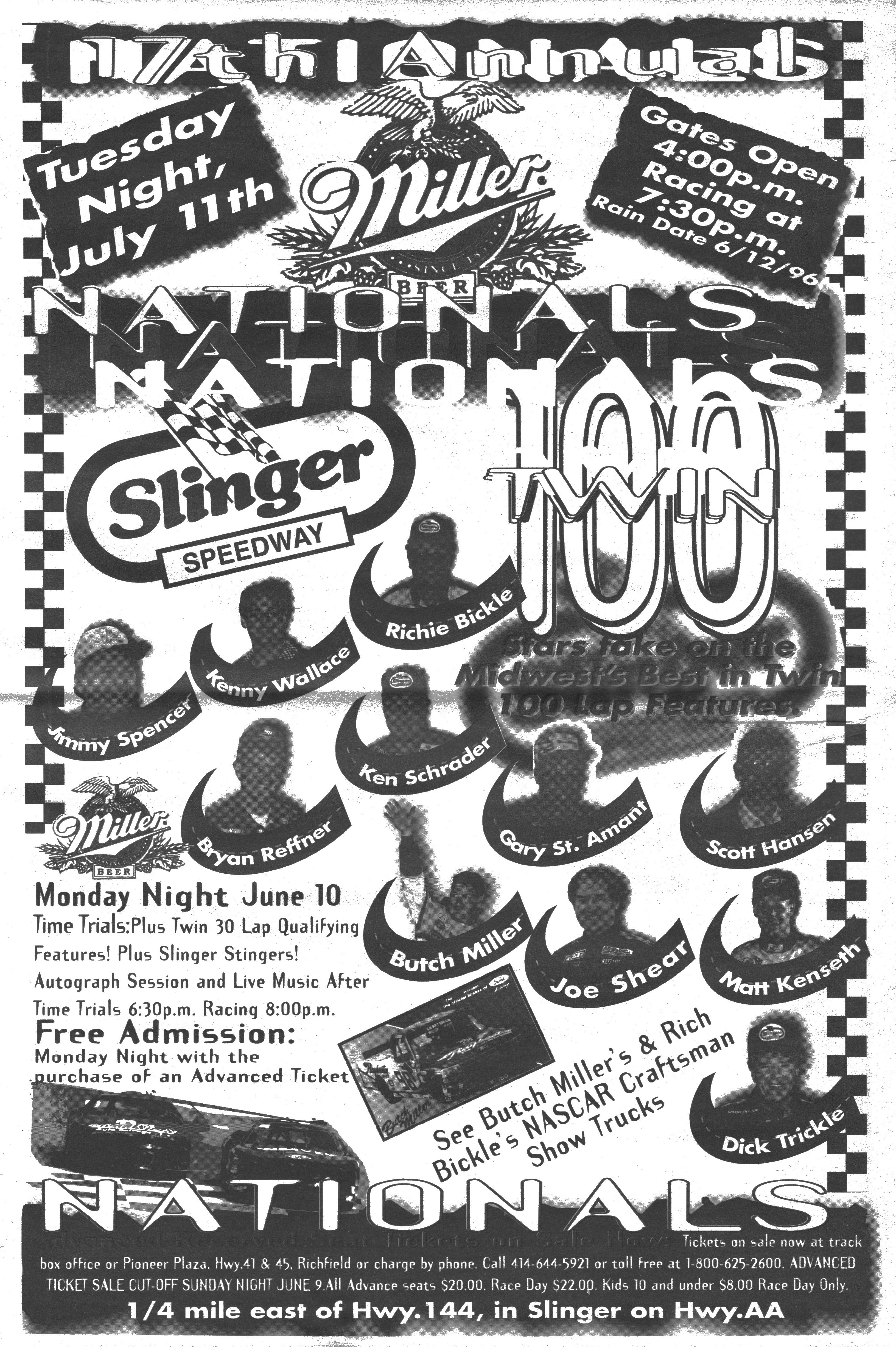 Midwest Racing News back cover