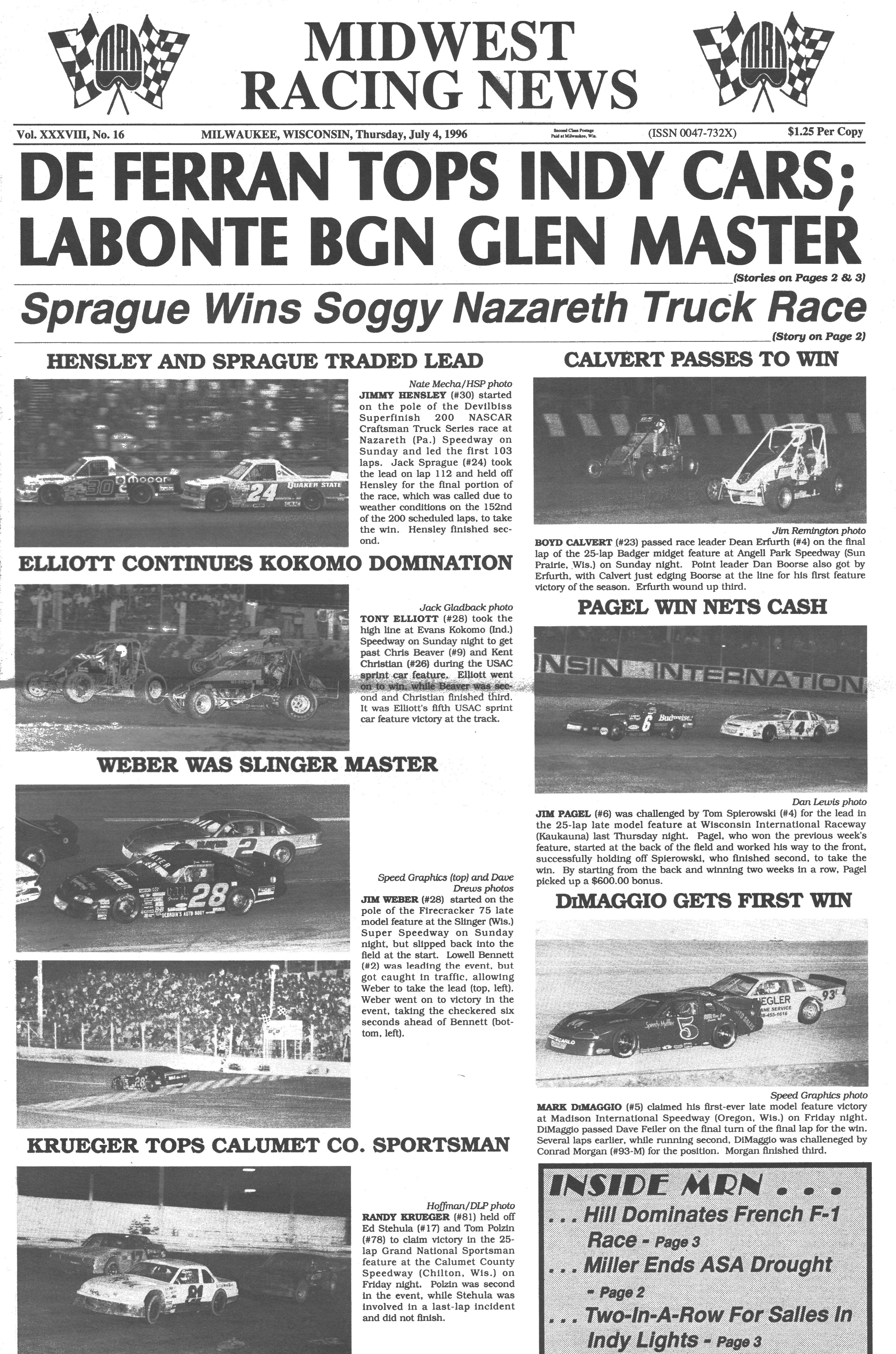 Page 1 • Front Cover