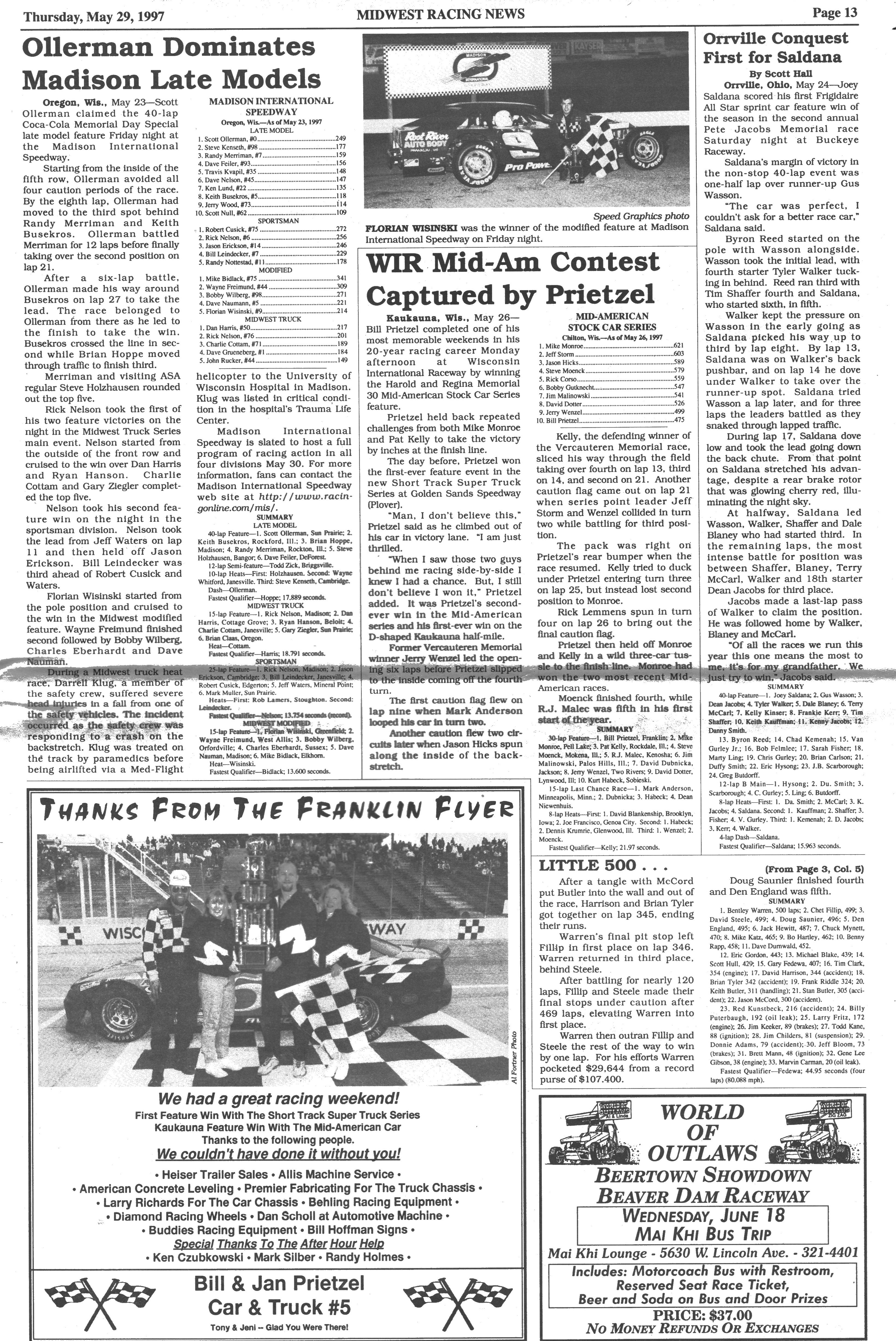 Midwest Racing News Page 13