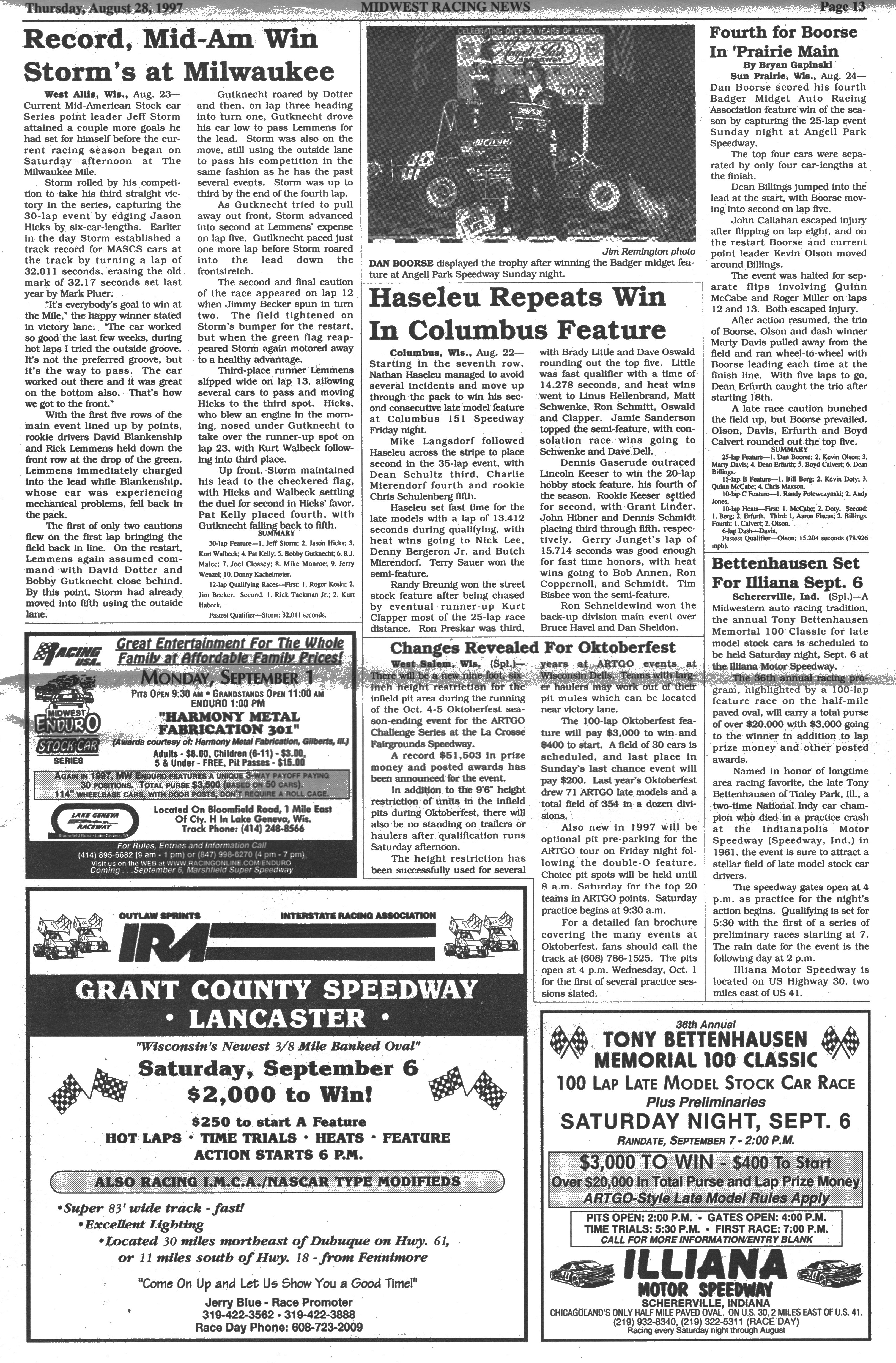 Midwest Racing News Page 13