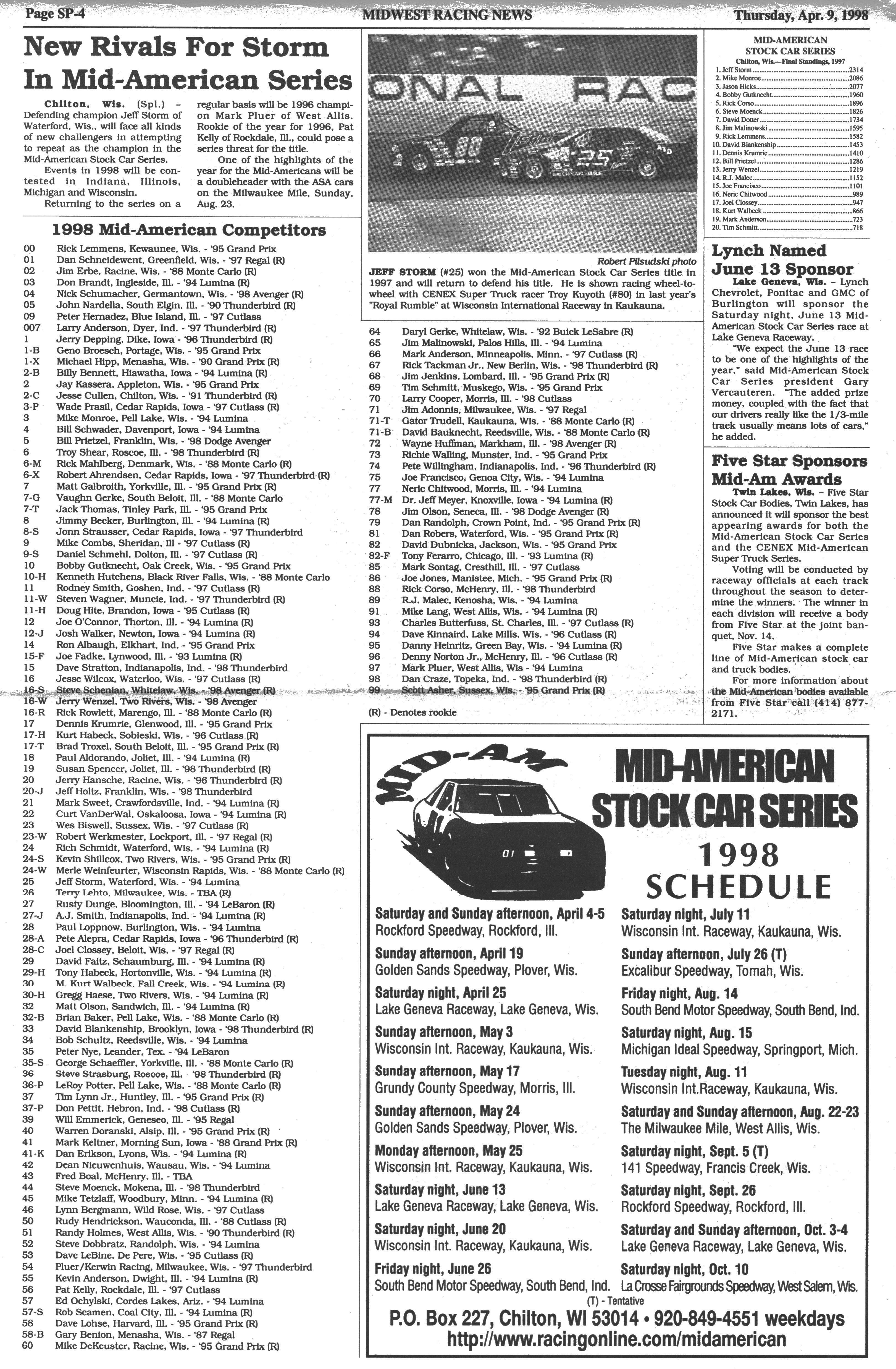 Midwest Racing News Page 4