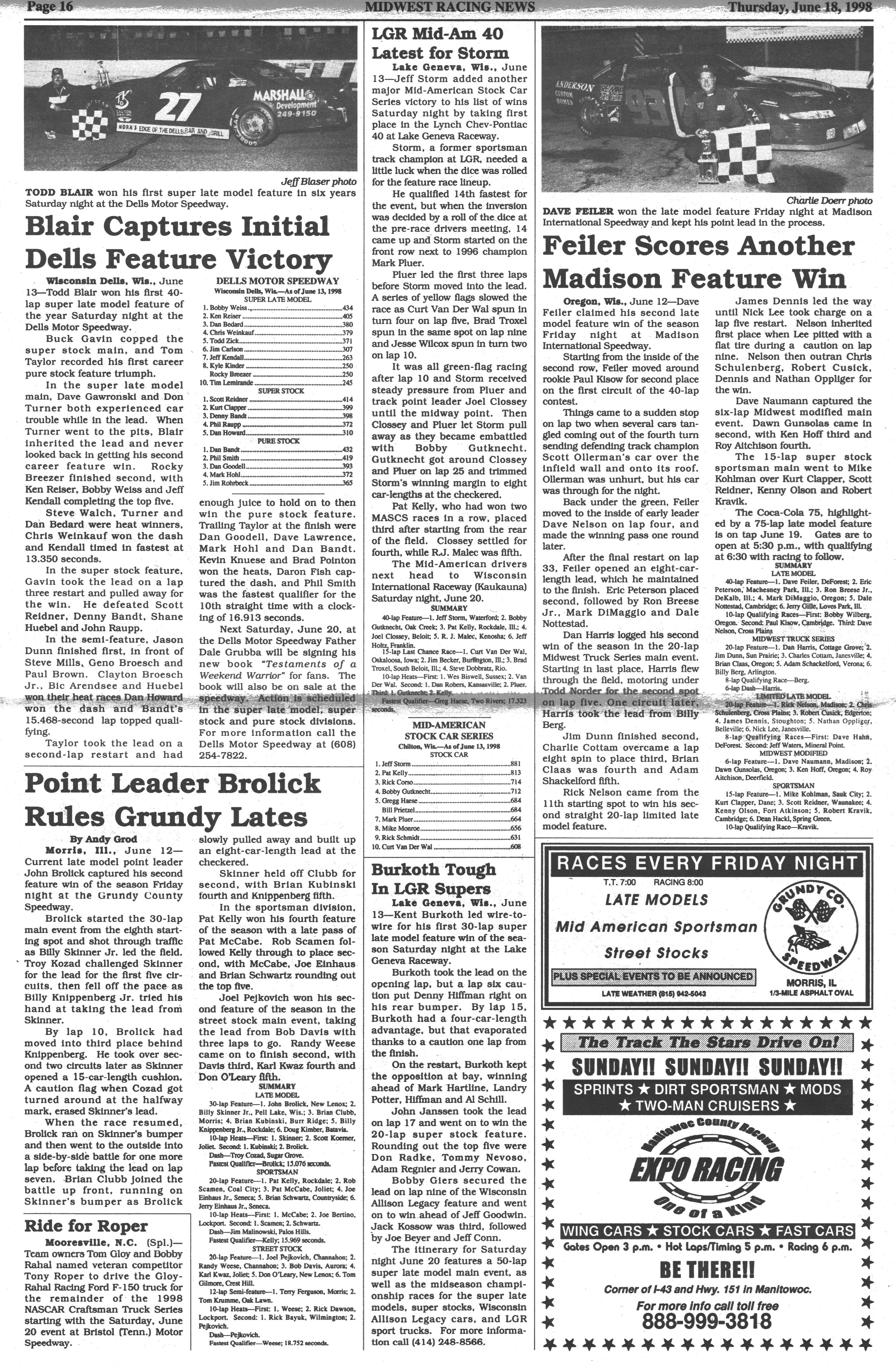 Midwest Racing News Page 16