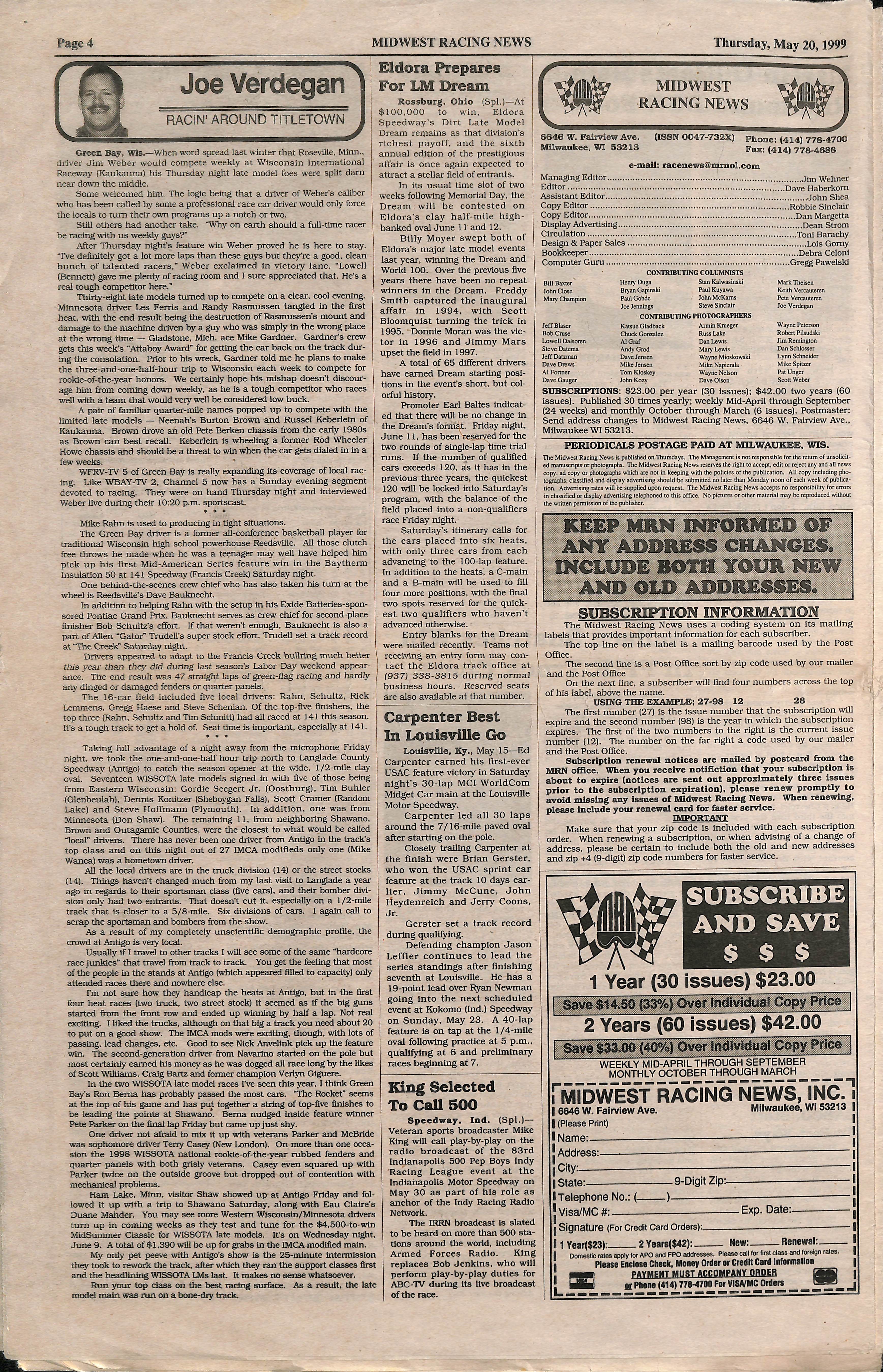 Midwest Racing News Page 4