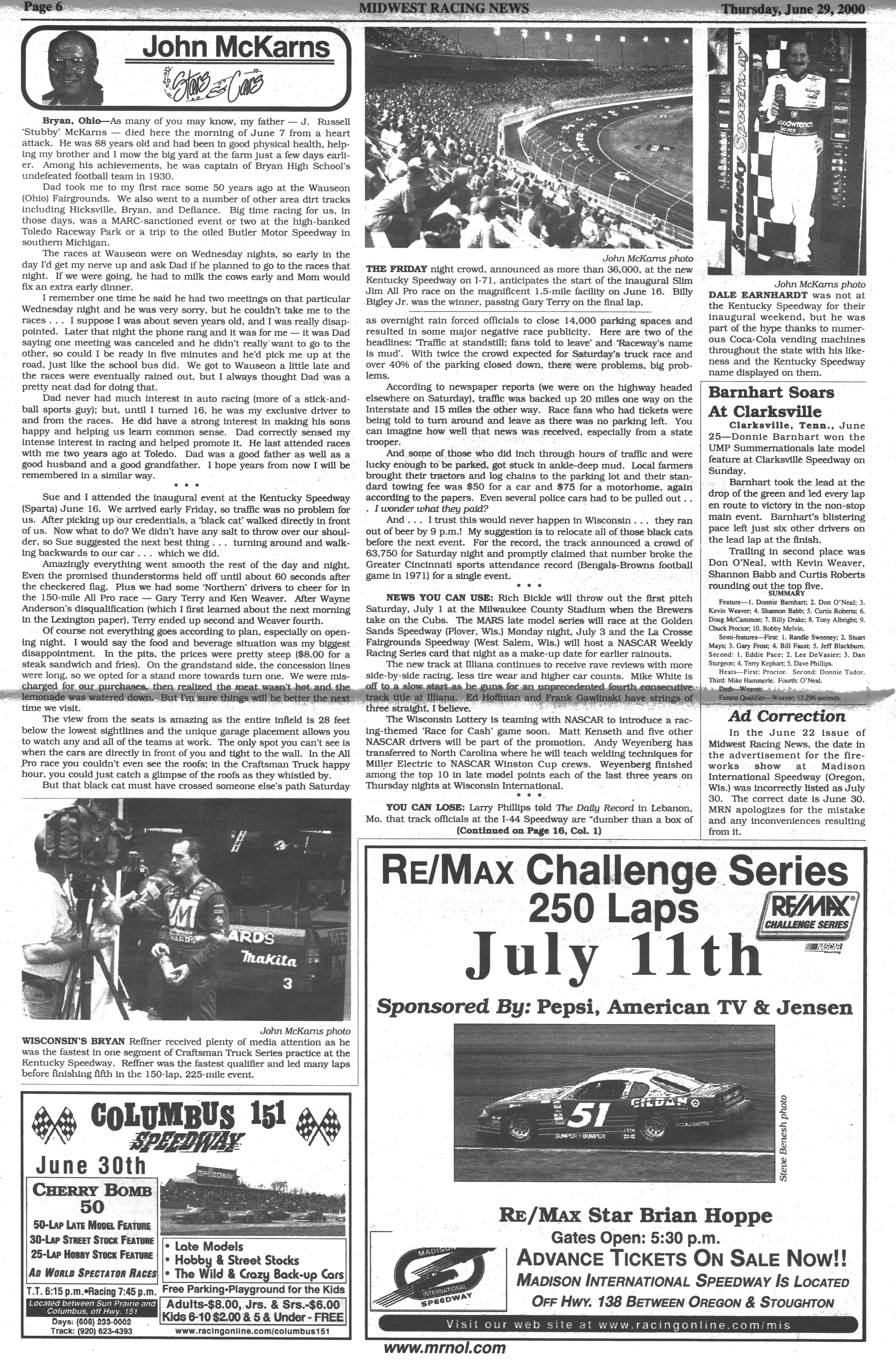 Midwest Racing News Page 6