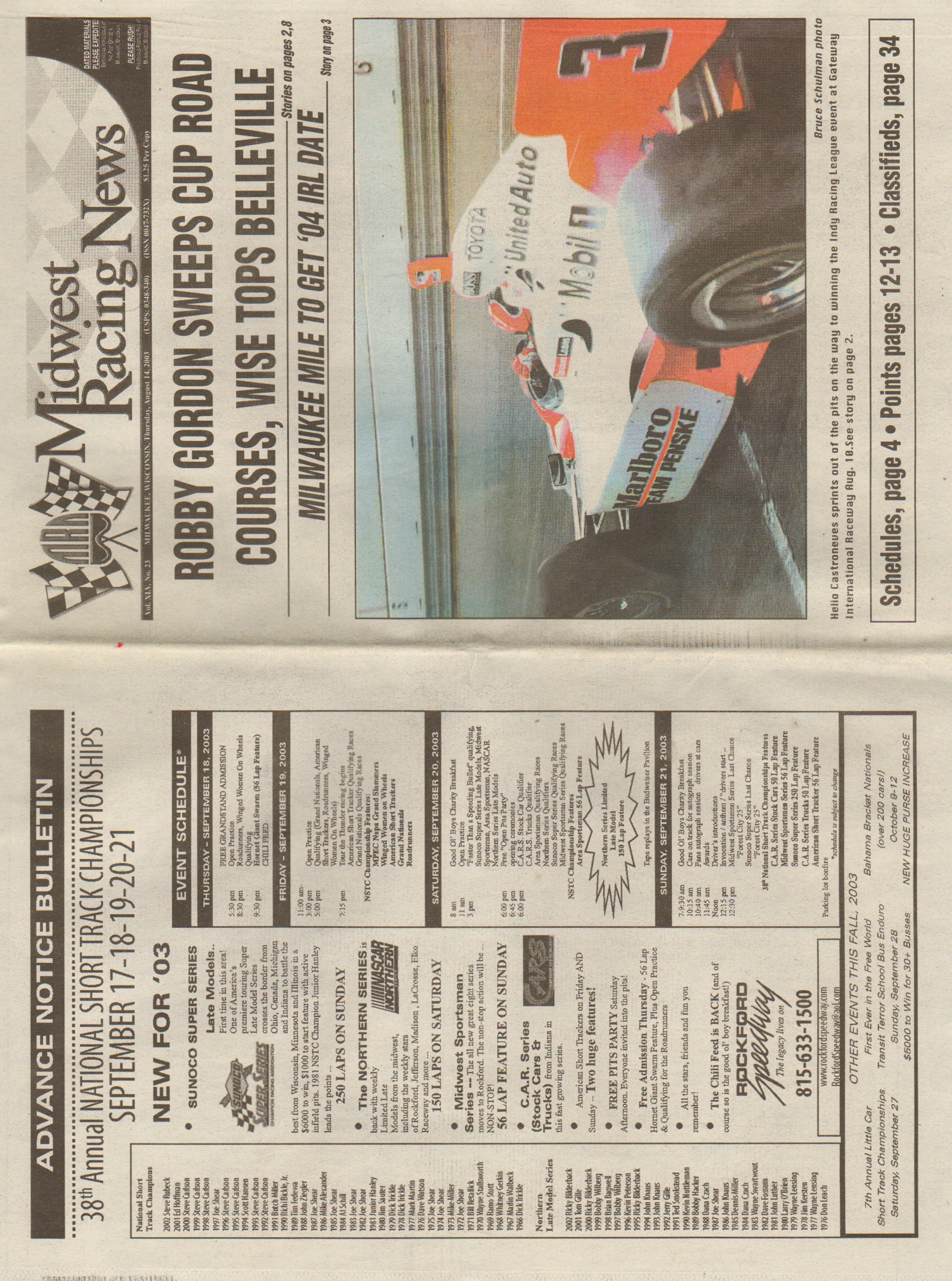 Page 1 • Front Cover