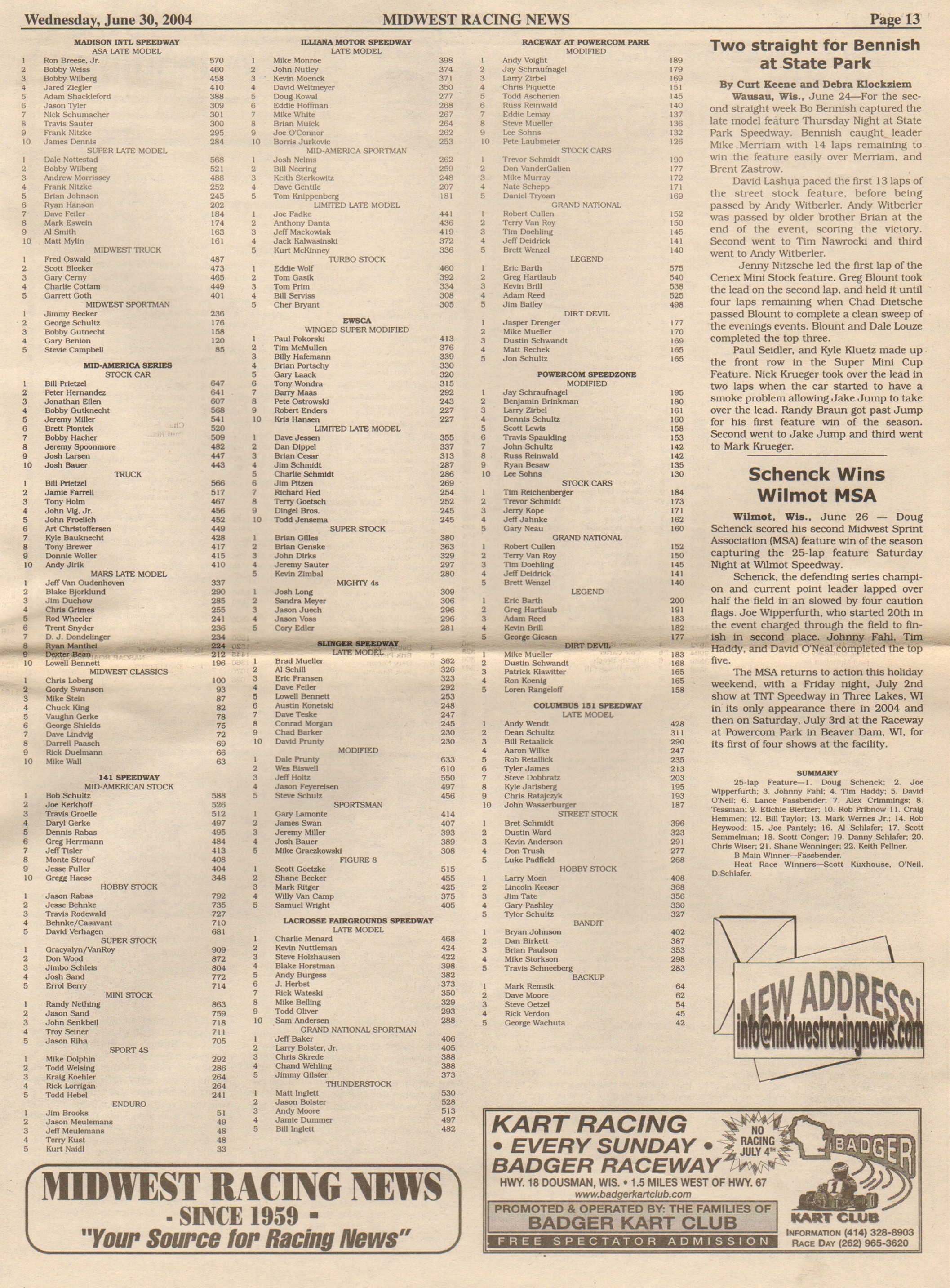 Midwest Racing News Page 13